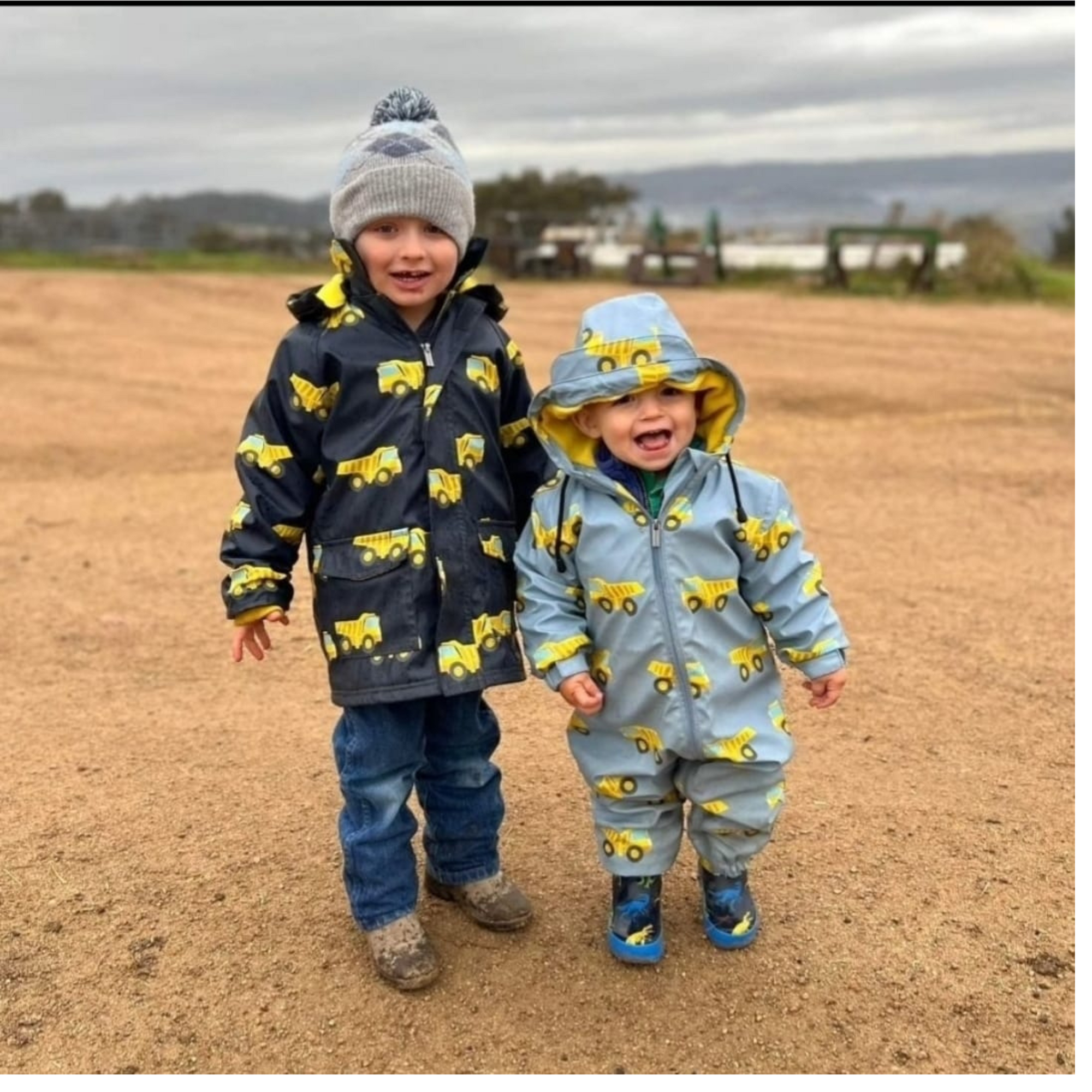 Korango Truck Raincoat - Navy