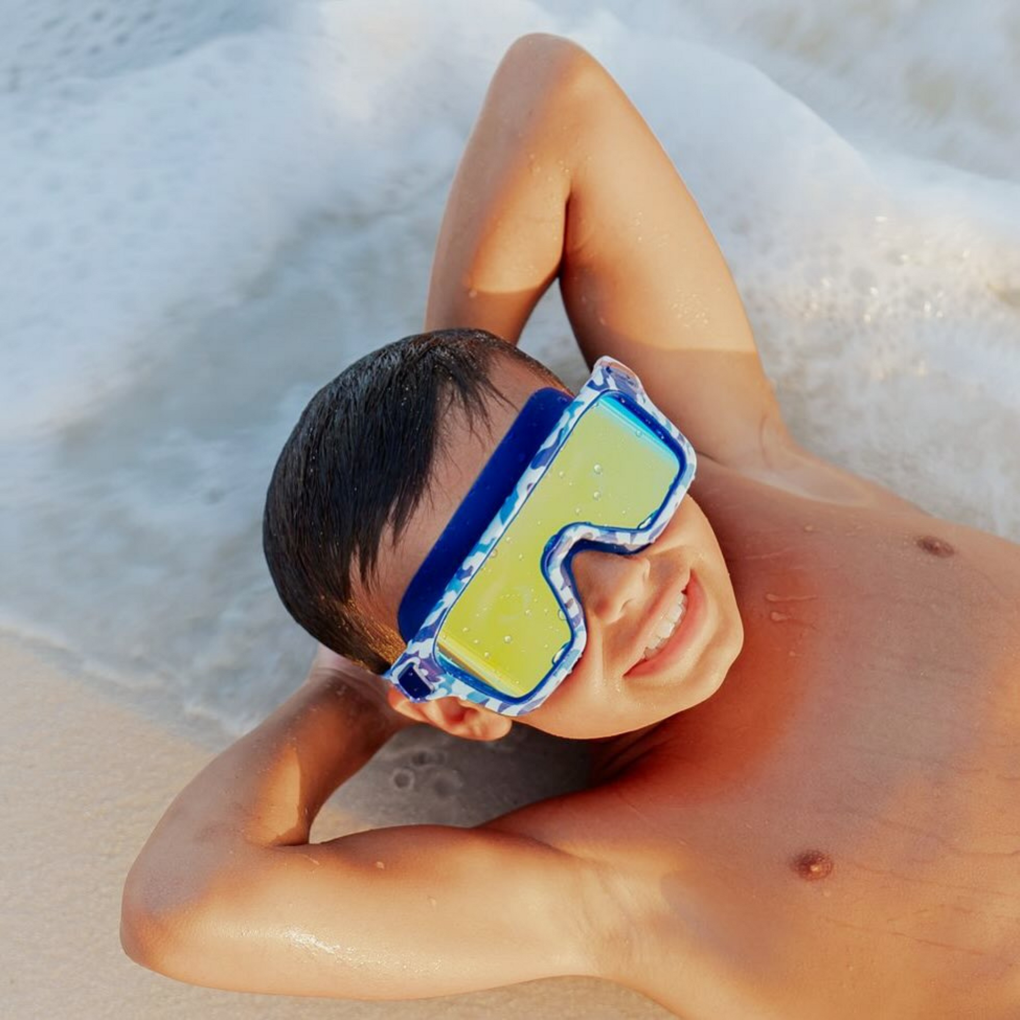 Battleship Blue Ops Swim Goggles - Bling2o