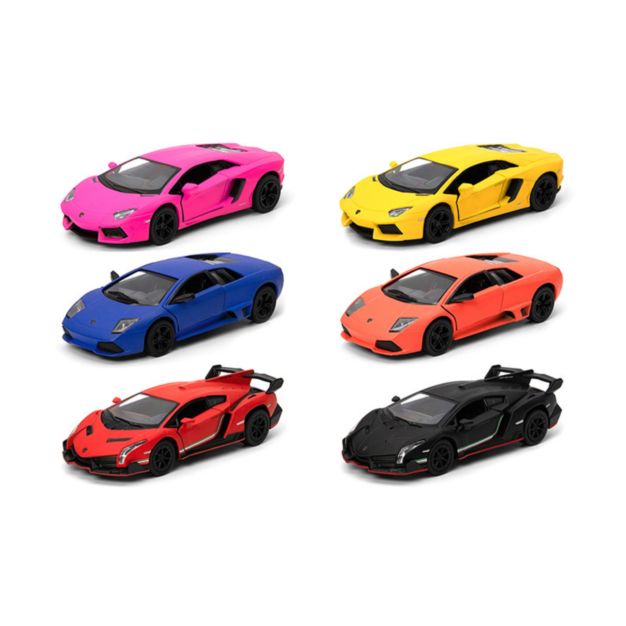 Lamborghini LP Matte Model Car - Assorted Colours