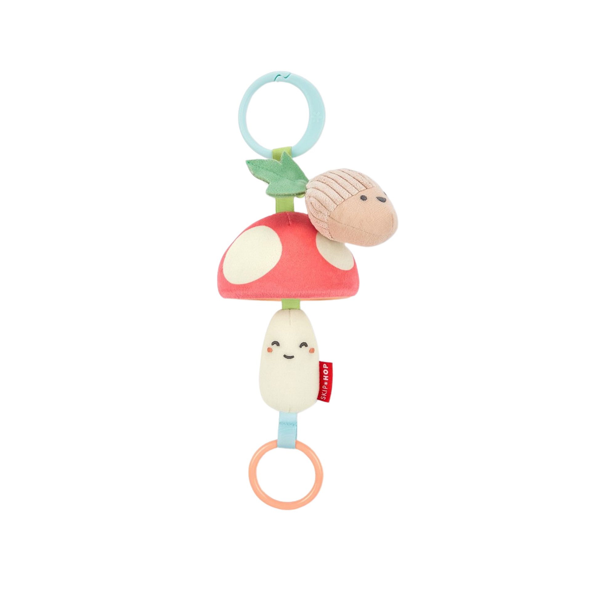 Skip Hop Farmstand Mushroom Baby Stroller Toy