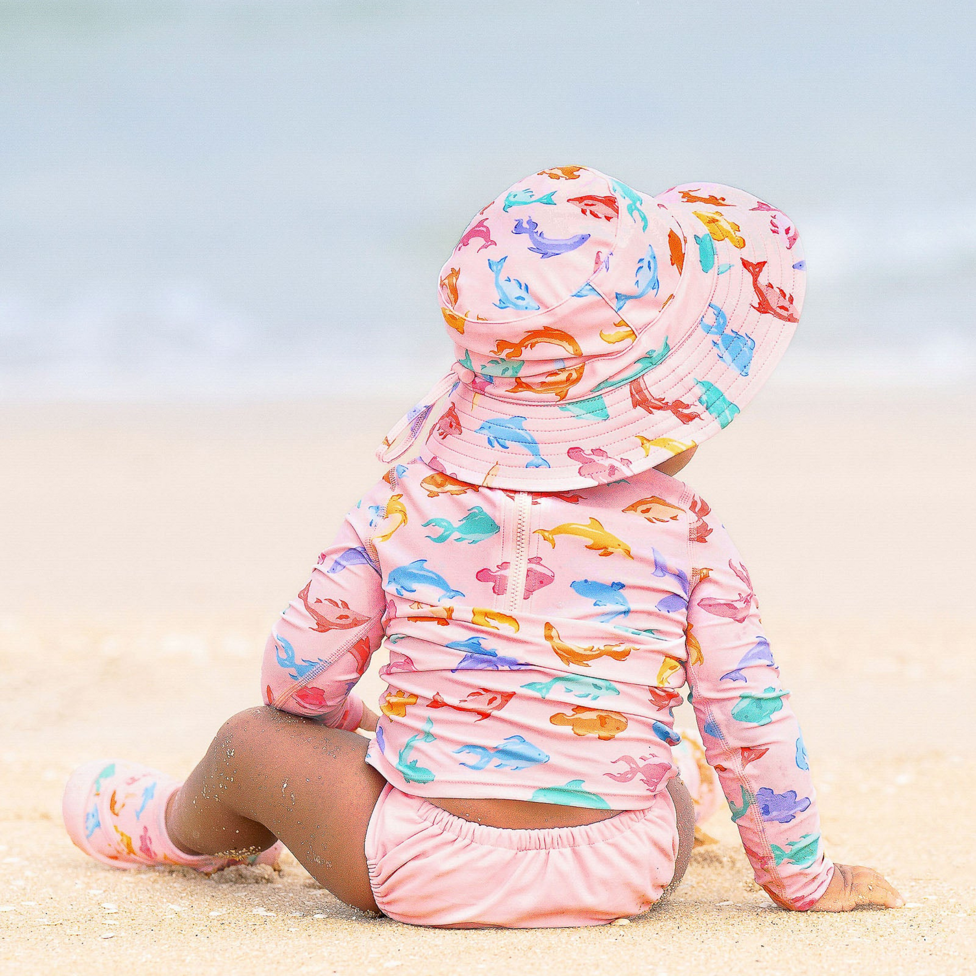 Toshi Swim Sunhat Classic - Dishy Fishy