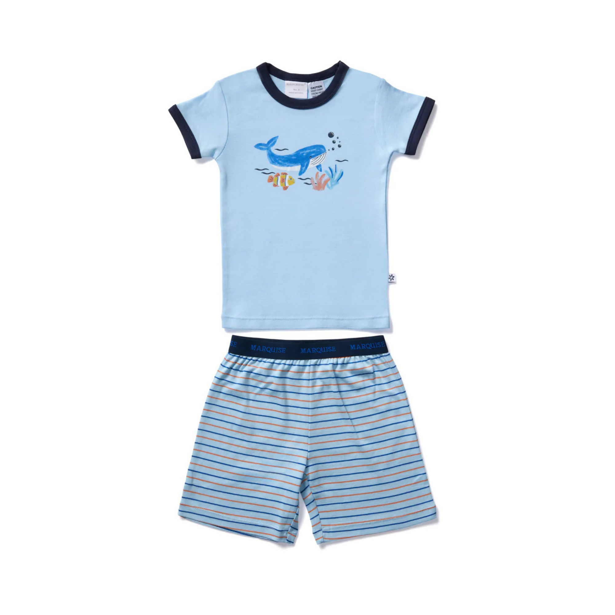 Marquise Boys Whale Pyjamas