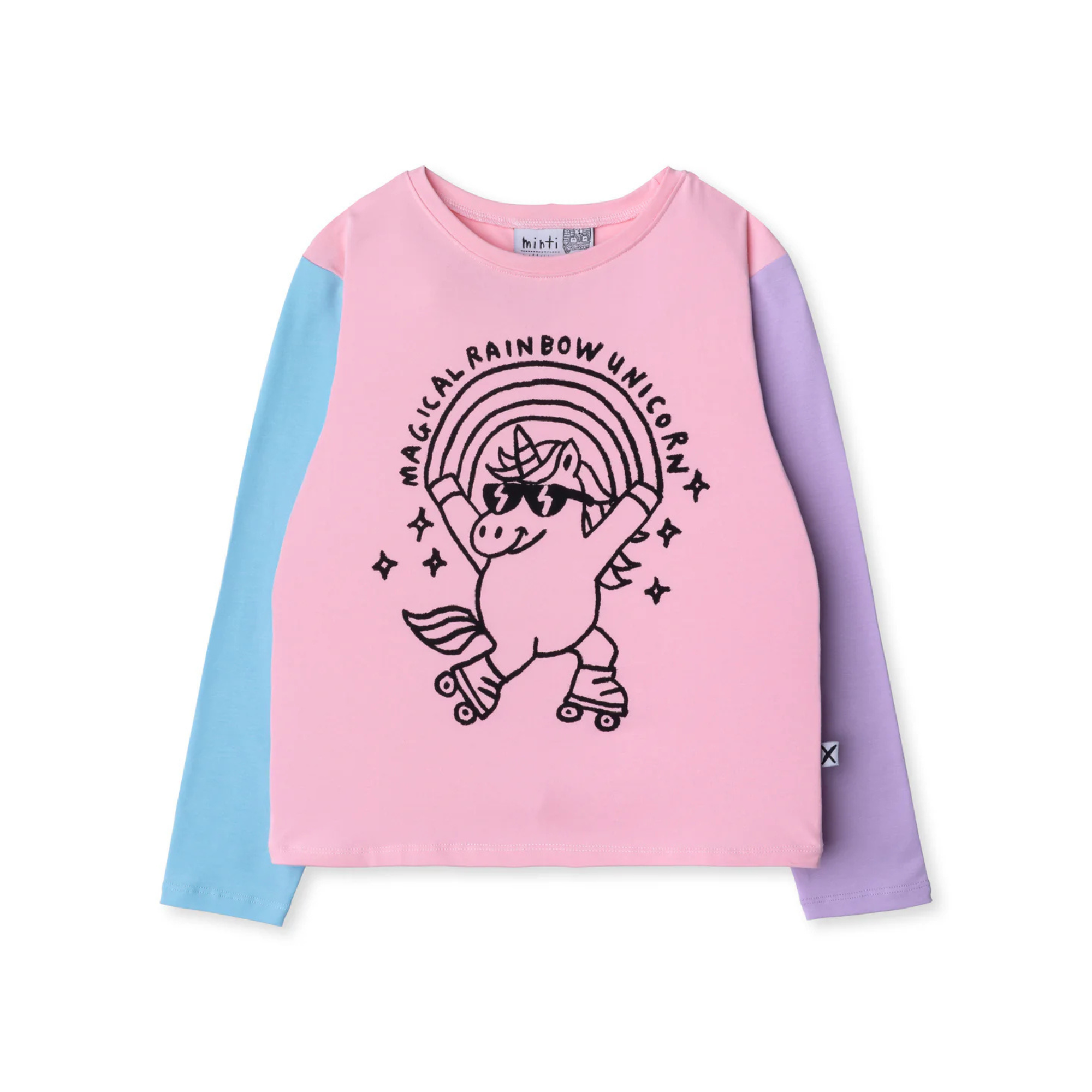 Minti Magical Rainbow Unicorn Tee