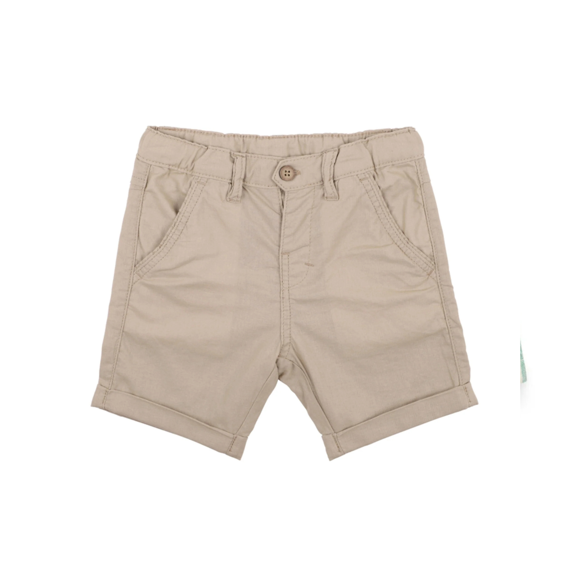 Bebe Roman Pocket Shorts - Stone