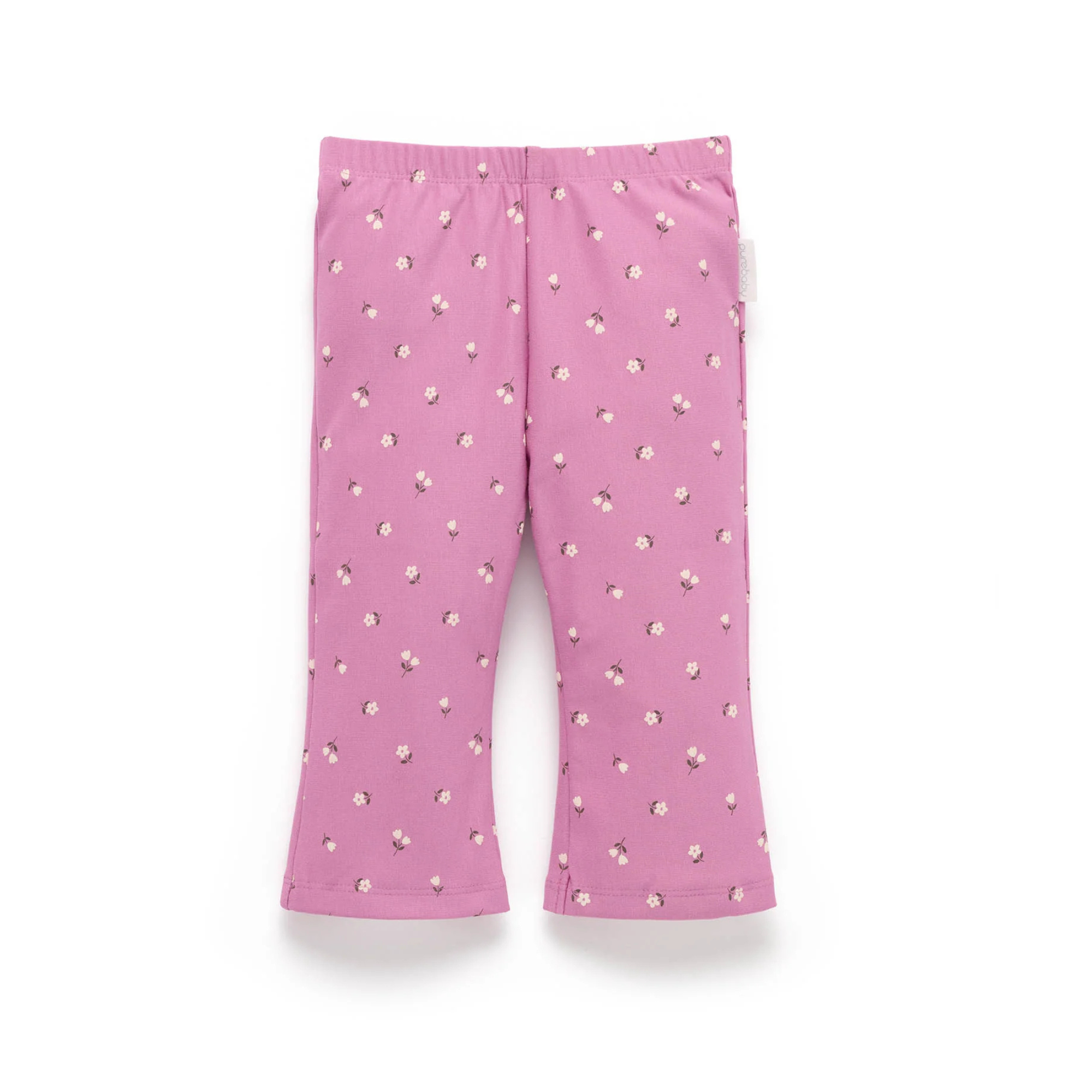 Mini Floral Flared Leggings