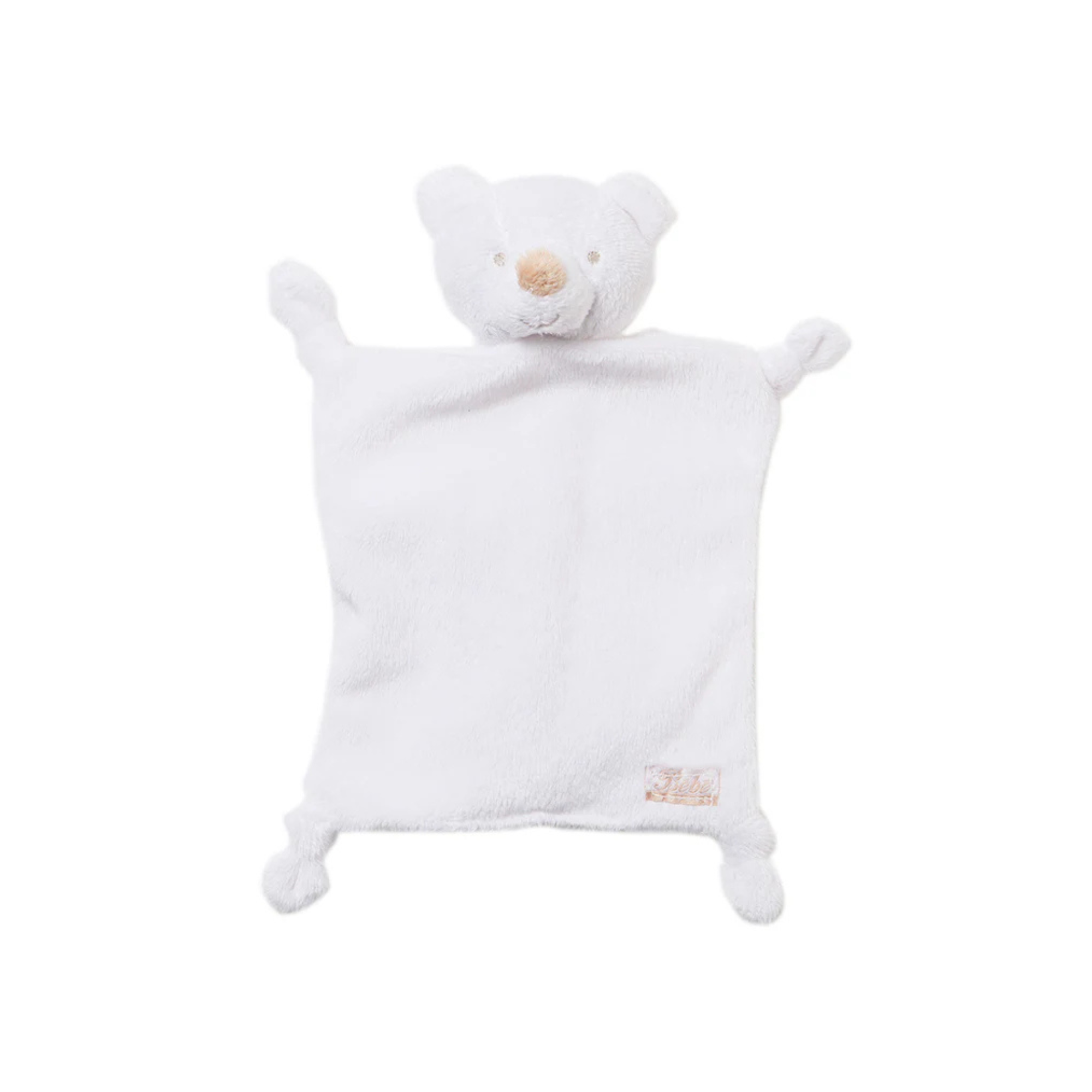 Teddy Comforter - White