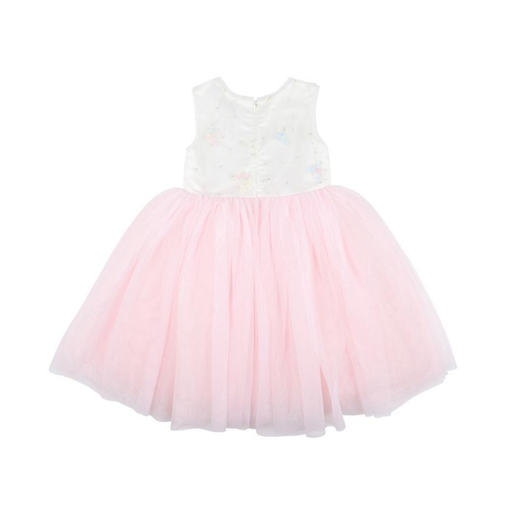 Bebe Butterfly Appliqued Dress - Multi