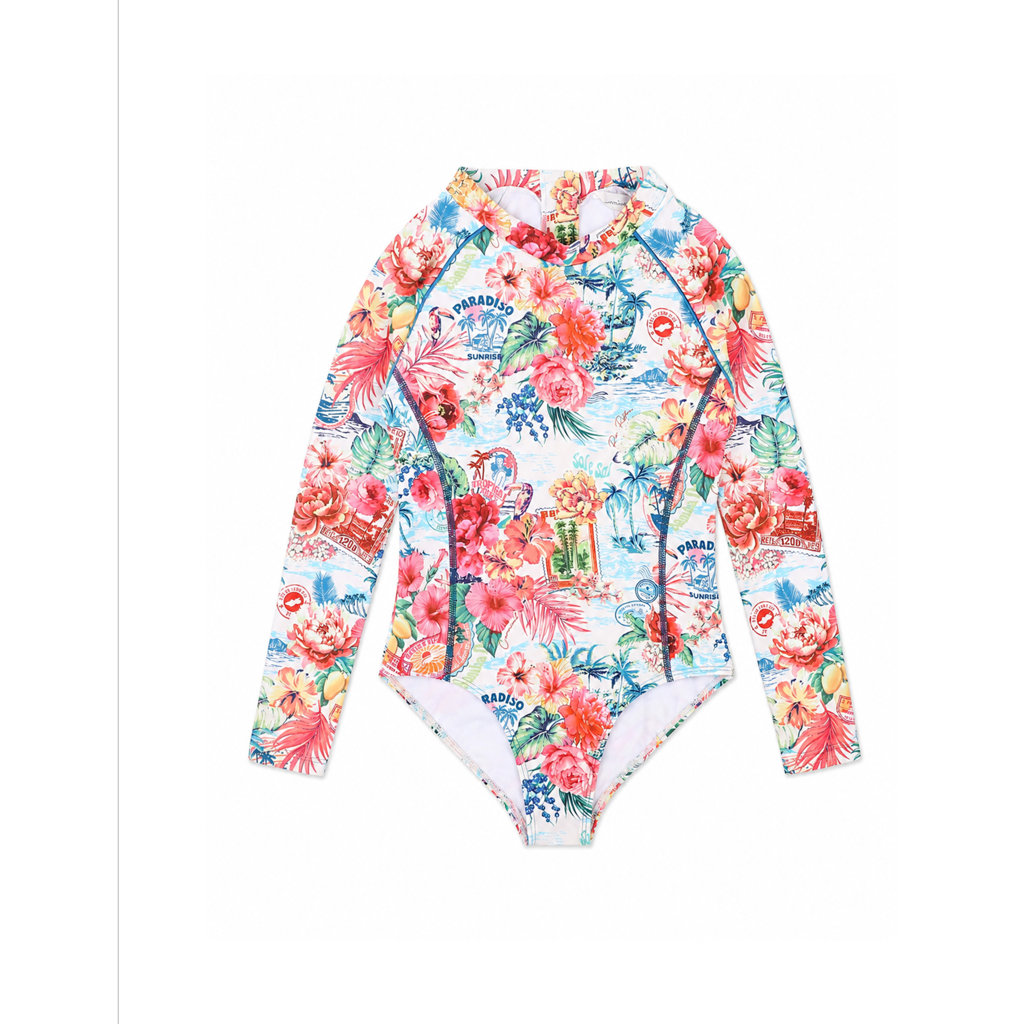 Selena Ls Sunsuit 4-14Y