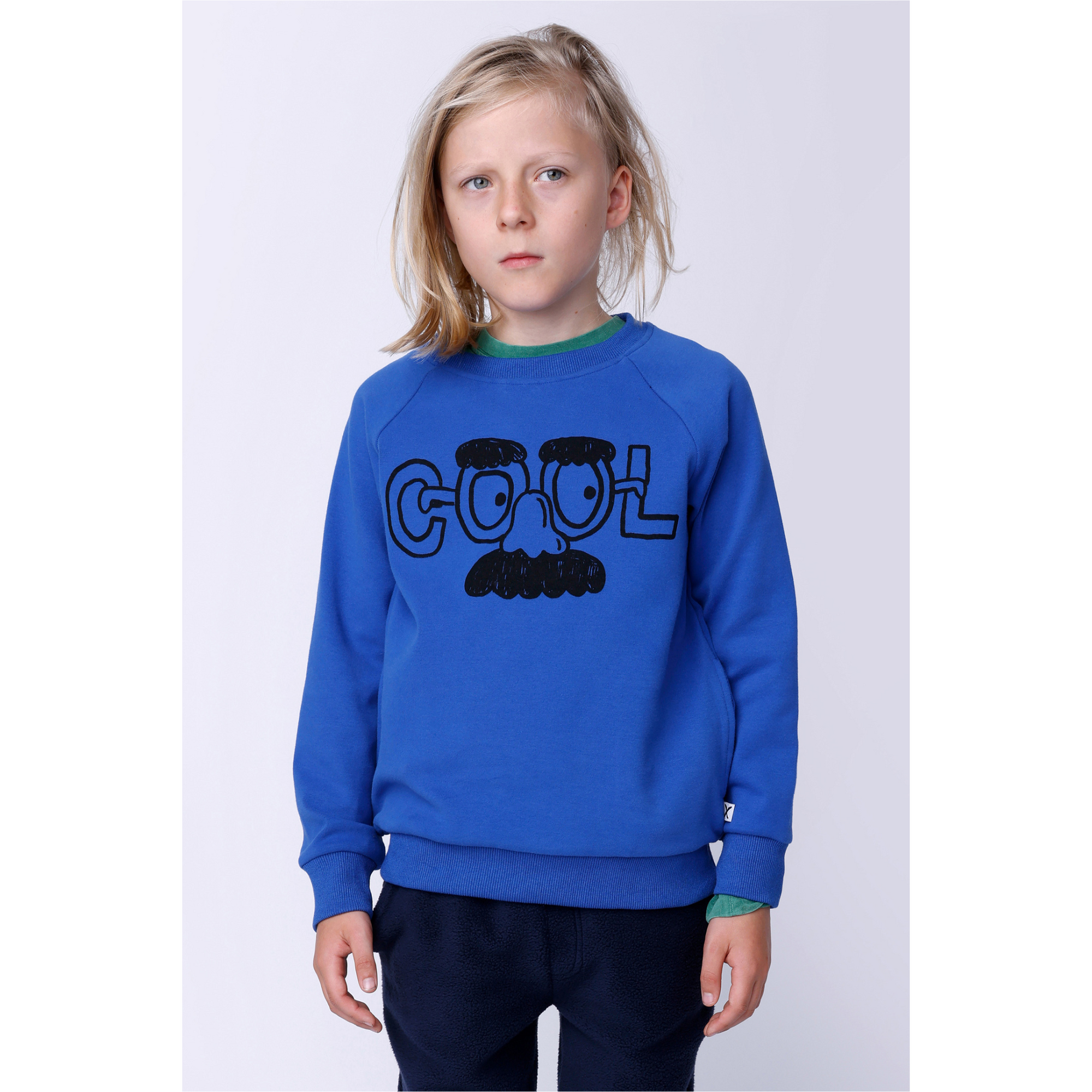 Minti Cool Disguise Crew - Bright Blue