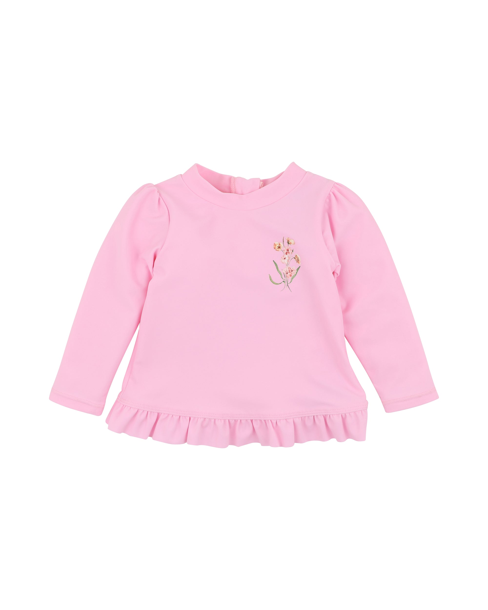 Myra Pink Long Sleeve Rash Top
