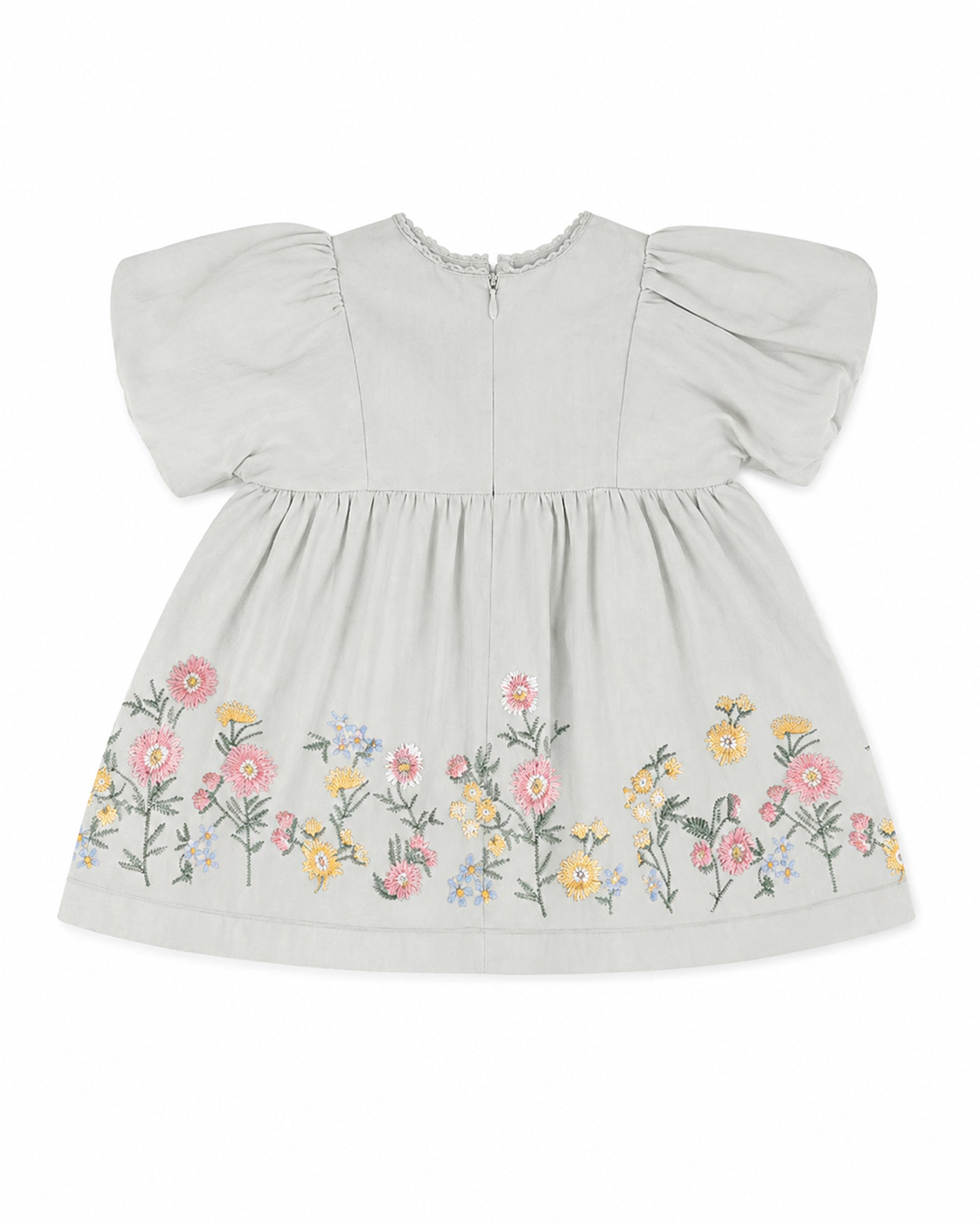 Pia Embroidered. Hem Dress