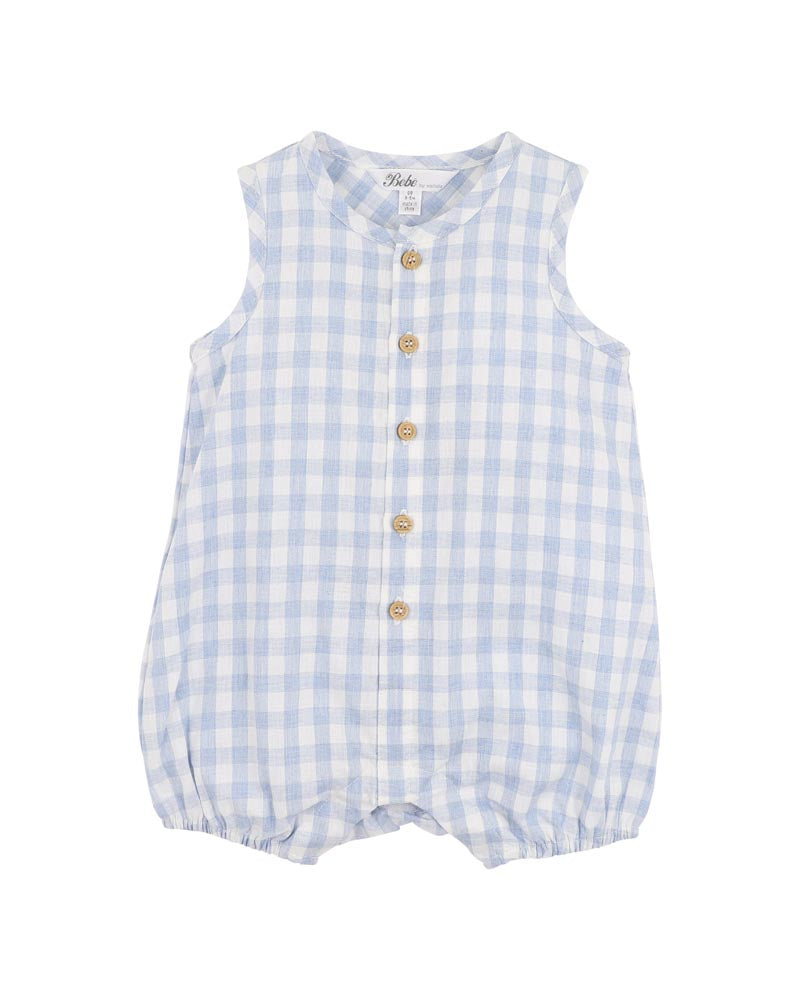 Bebe Axel Check Romper