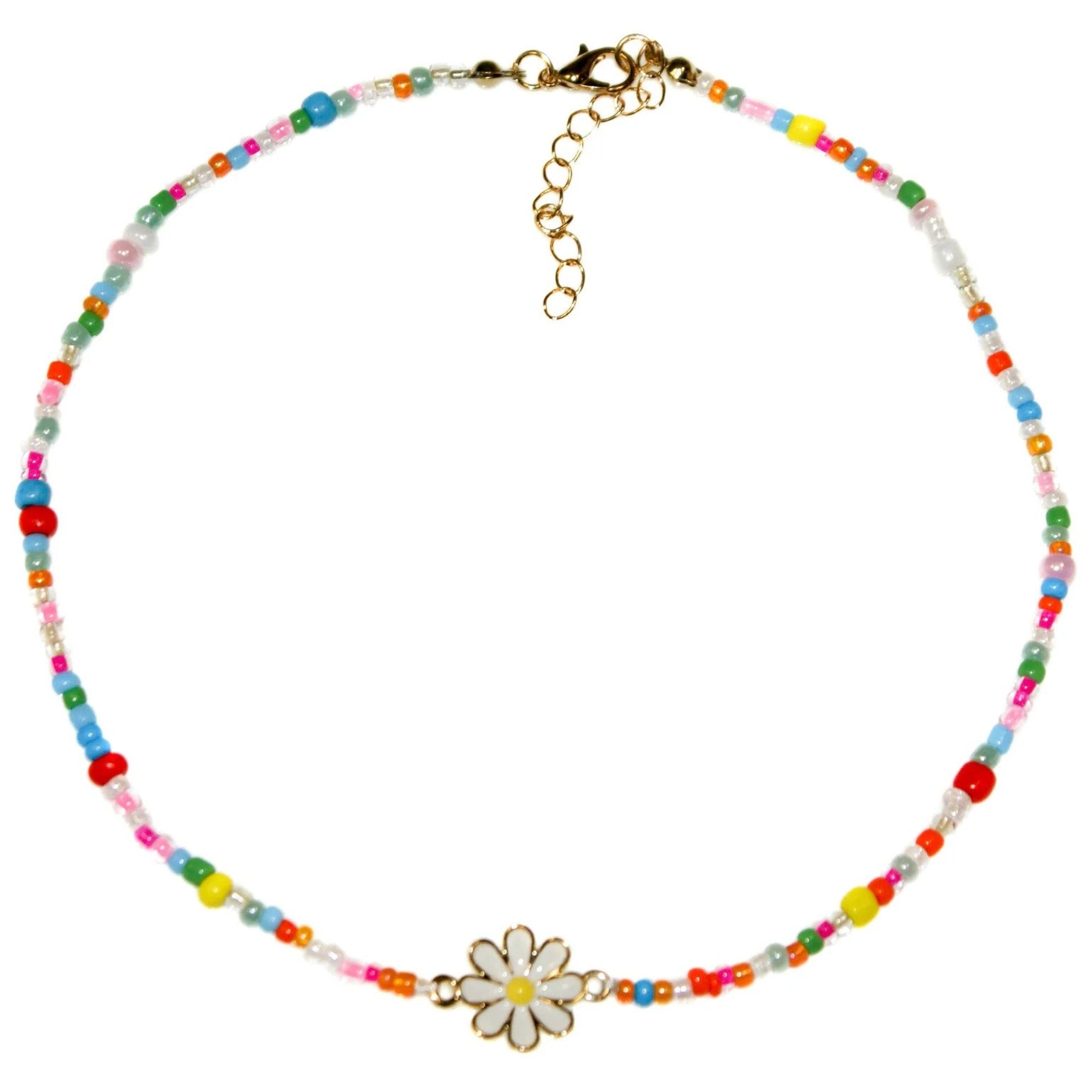 Goody Gumdrops Daisy Bead Necklace - Multi
