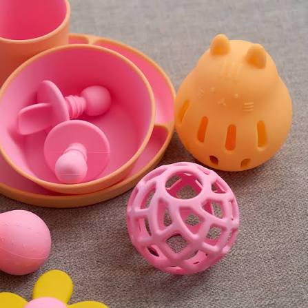 Annabel Trends Silicone Ball Teether - Pink