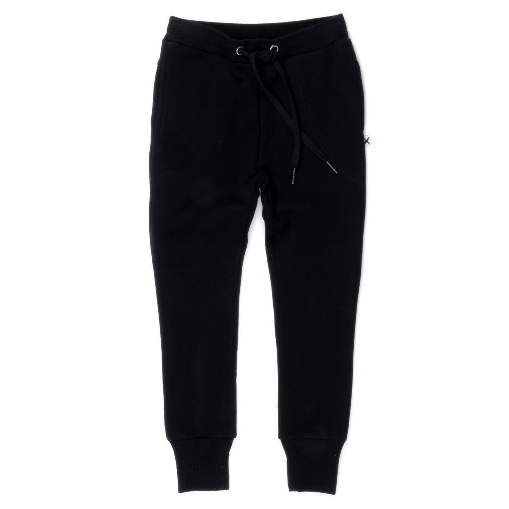 Minti Boys Furry Epic Trackies -Black