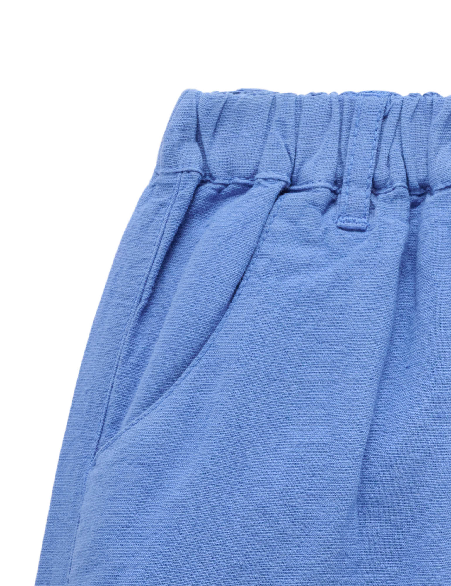 Purebaby Linen Blend Shorts - Pacific