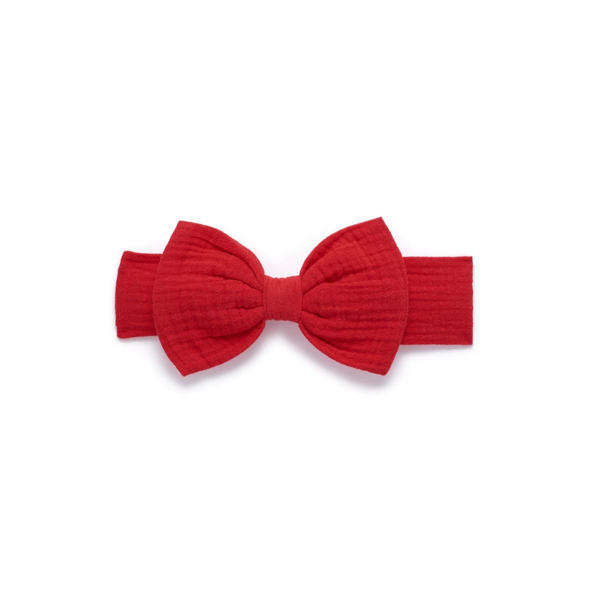 Christmas Red Bow Headband