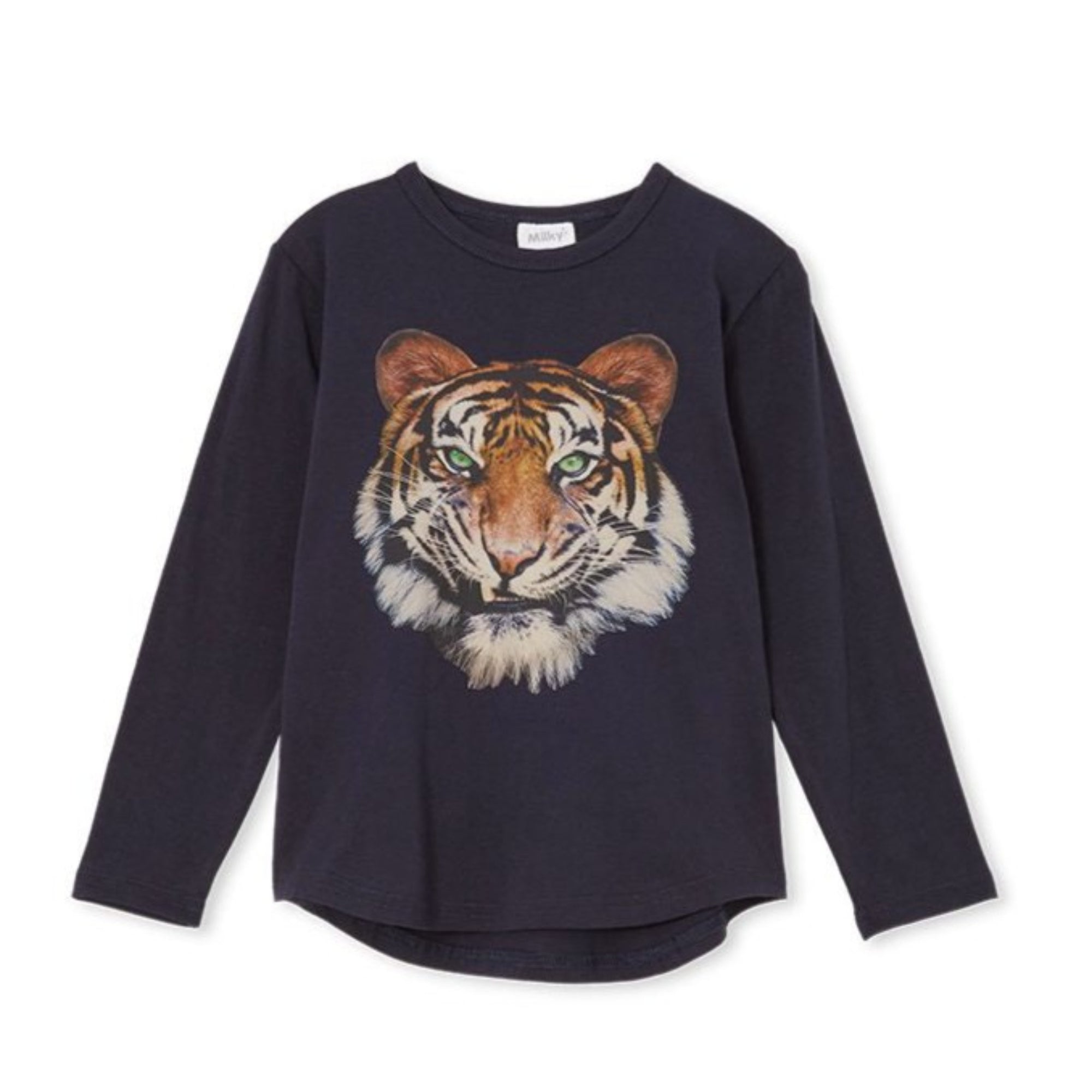 Milky Growl Tee - Navy