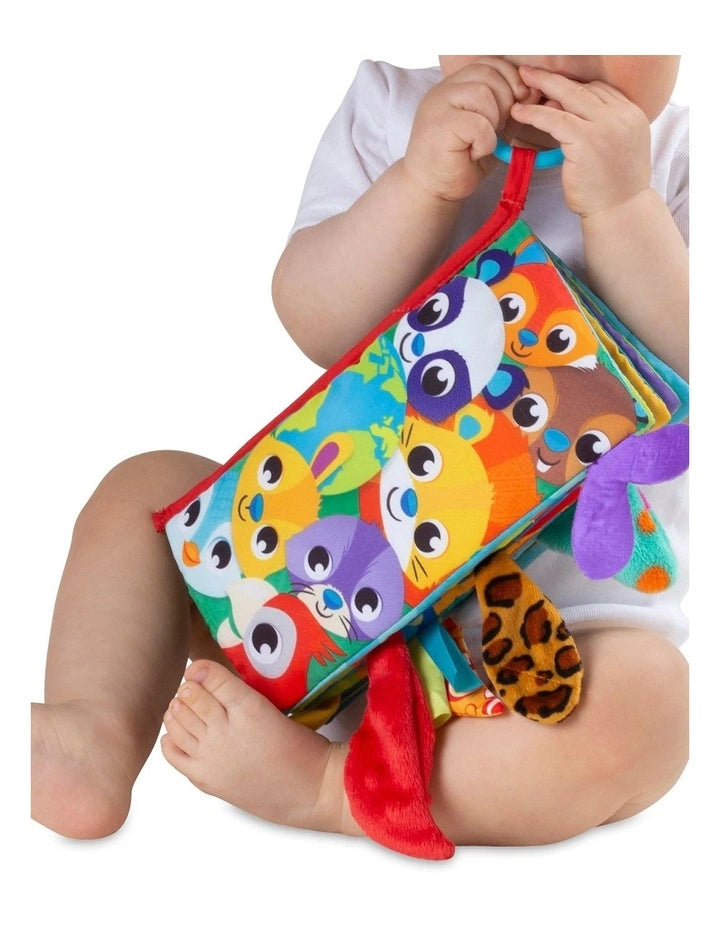 Playgro Tails World Sensory Book