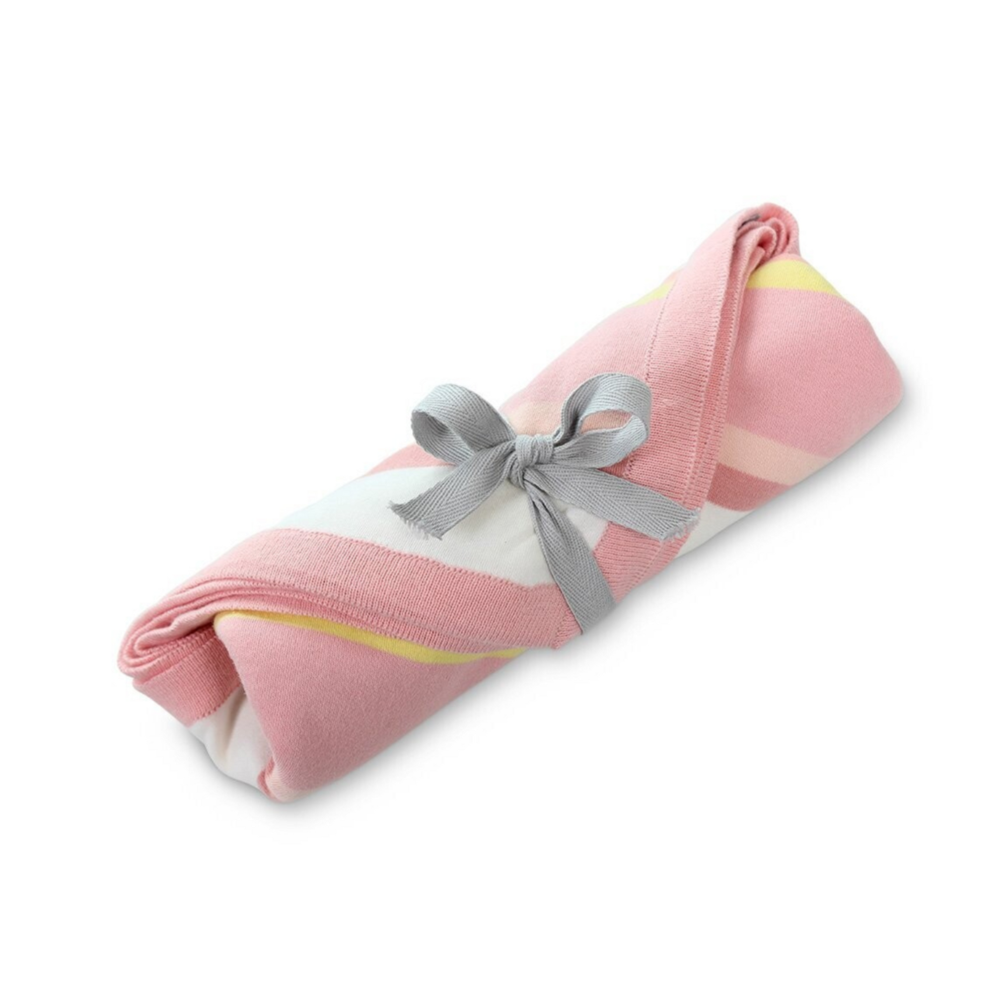 Dlux Alfie Multi Stripe Blanket - Pink