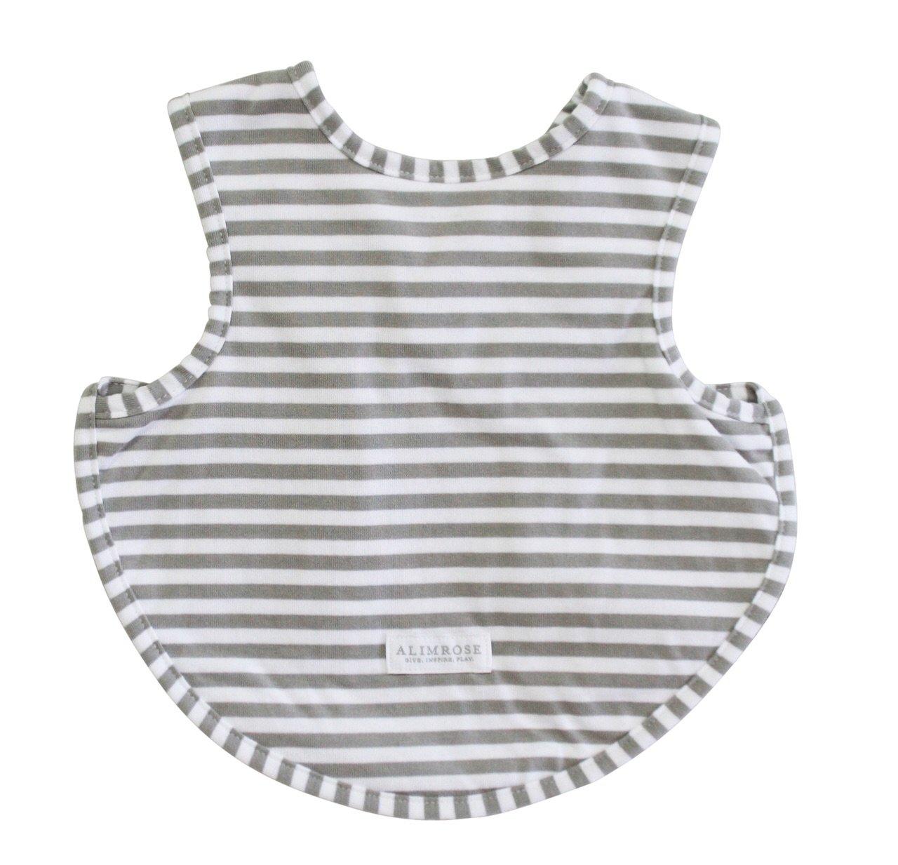 Alimrose Bib Back Fastening - Grey - Bib - Alimrose