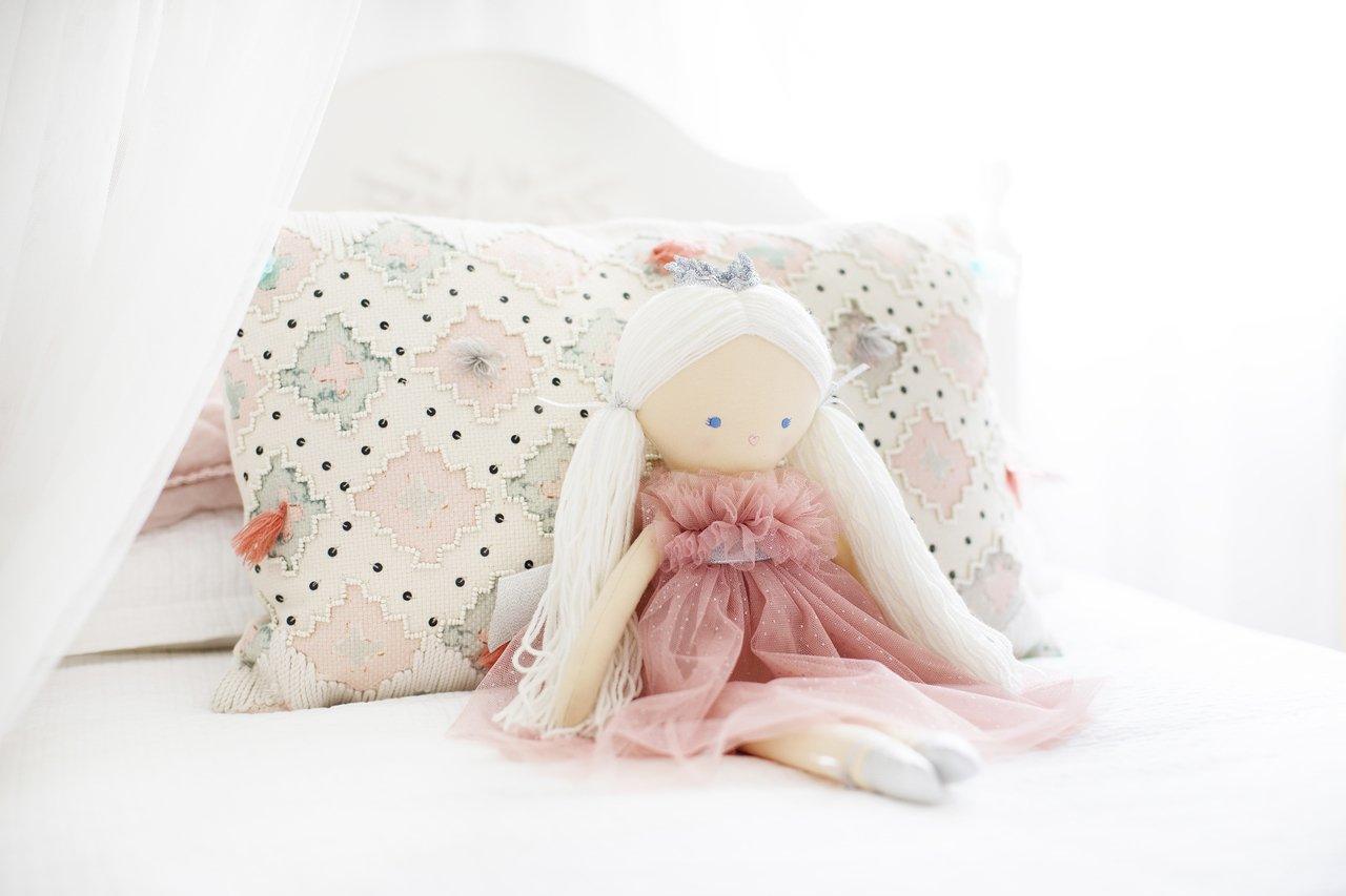 Alimrose Penelope Princess Sparkle Blush Doll- 50cm - Doll - Alimrose