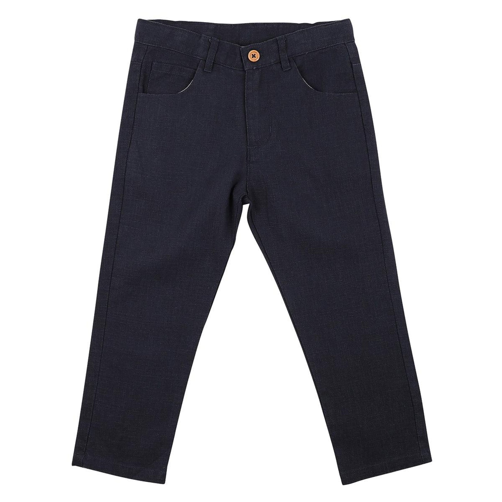 Bebe Ralph Navy Pants 3-7 Yrs - Navy - boys bottoms - Bebe by Minihaha