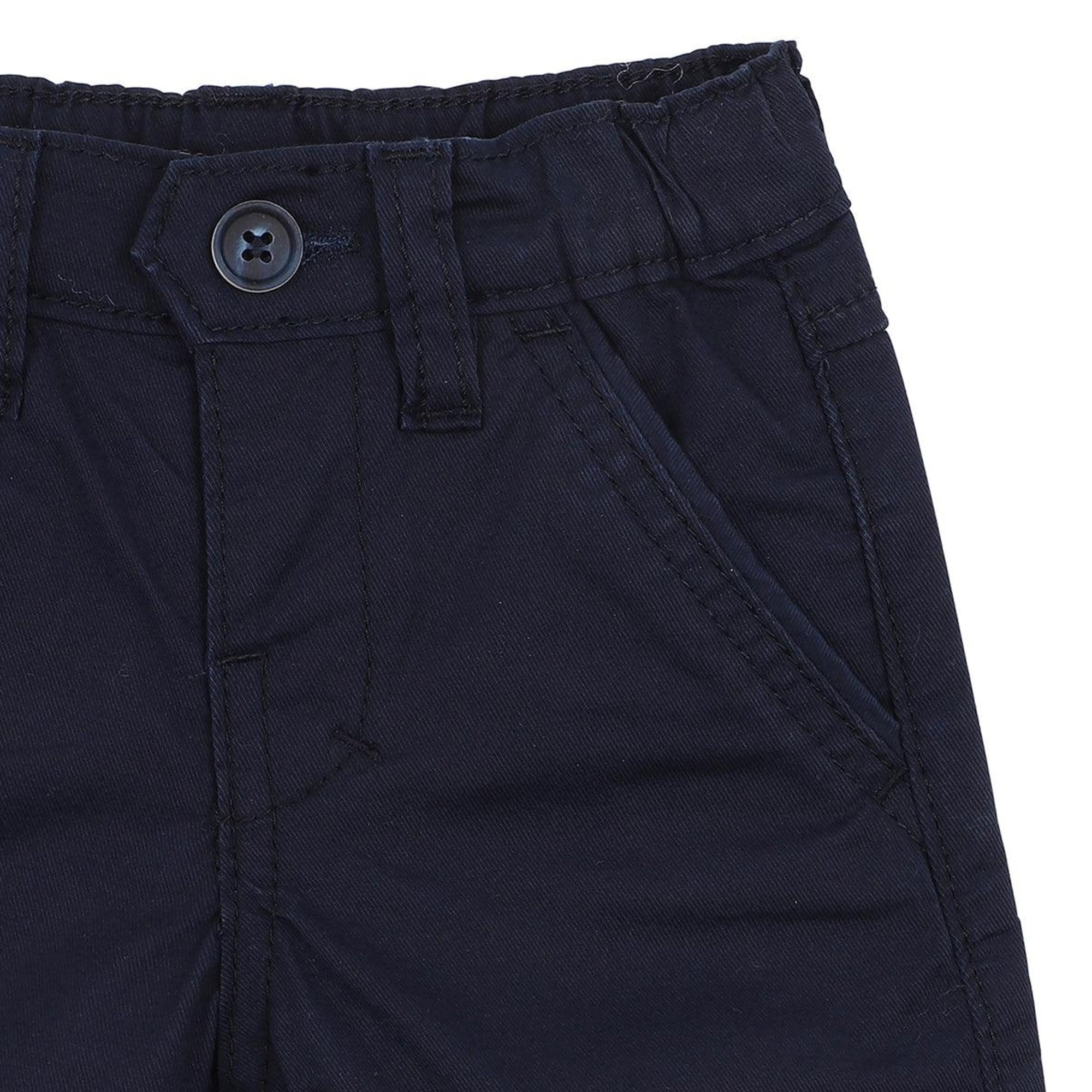 Bebe William Navy Shorts - boys bottoms - Bebe by Minihaha