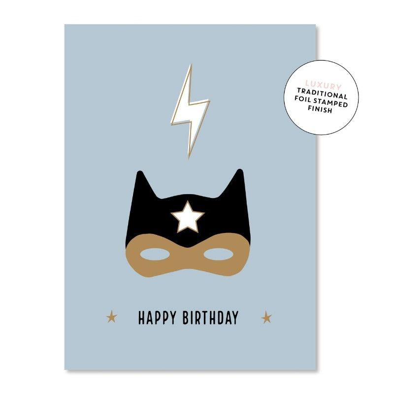 Birthday Super Hero Card - Card - Just smitten