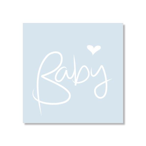 Card Just Smitten - Baby Boy - Card - Just smitten