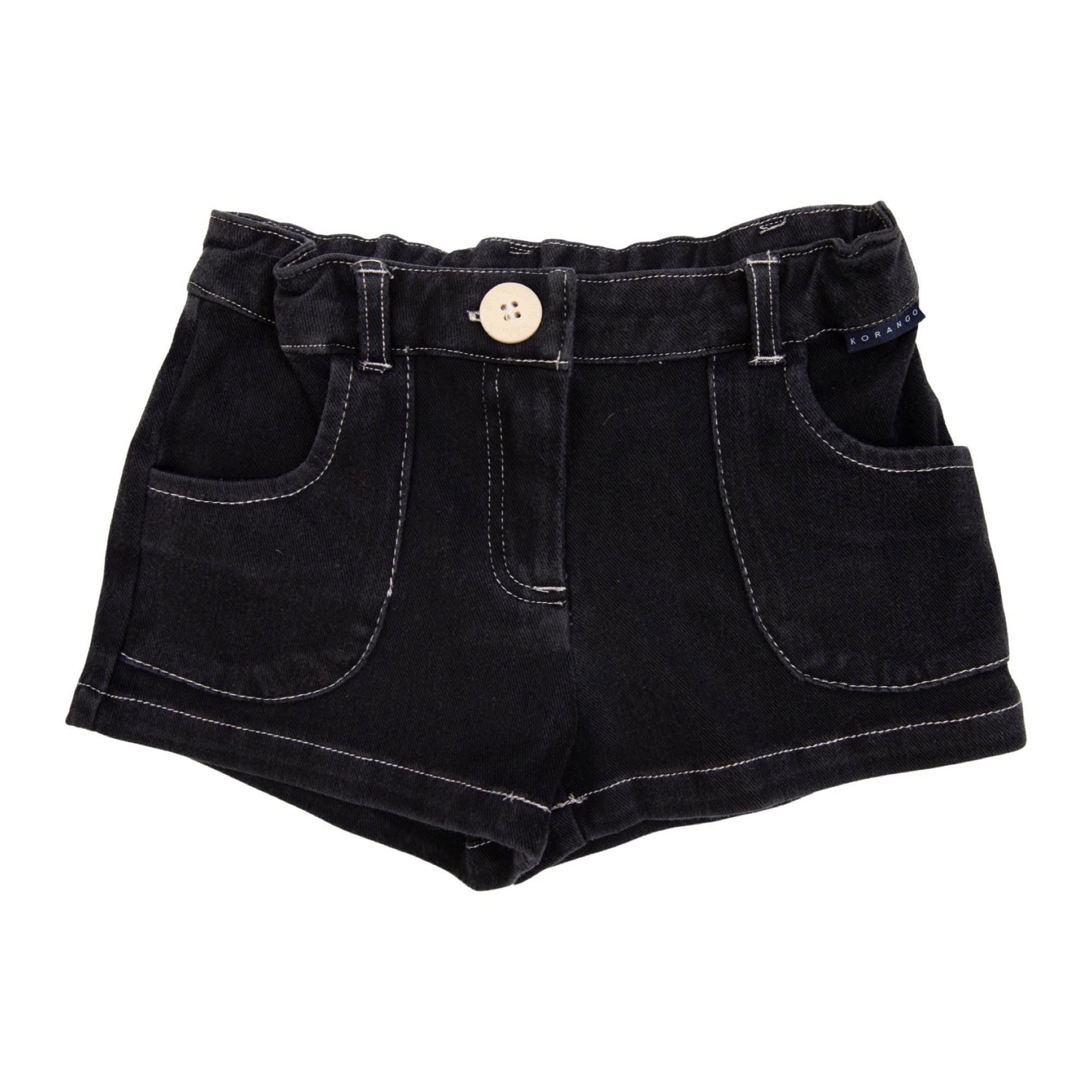 Korango Denim Knit Short - Charcoal