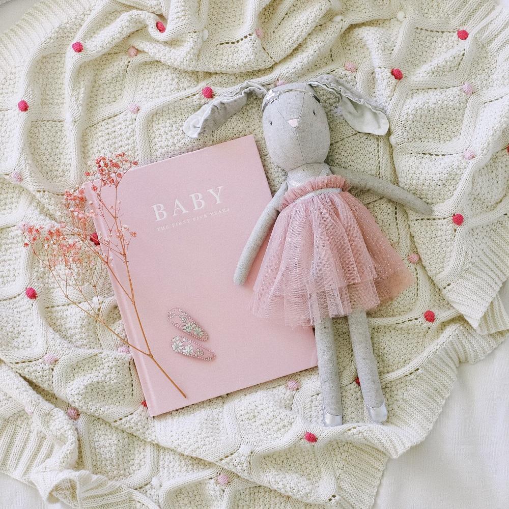 Di Lusso Lucy Baby Blanket - Pink - Blanket - Di Lusso