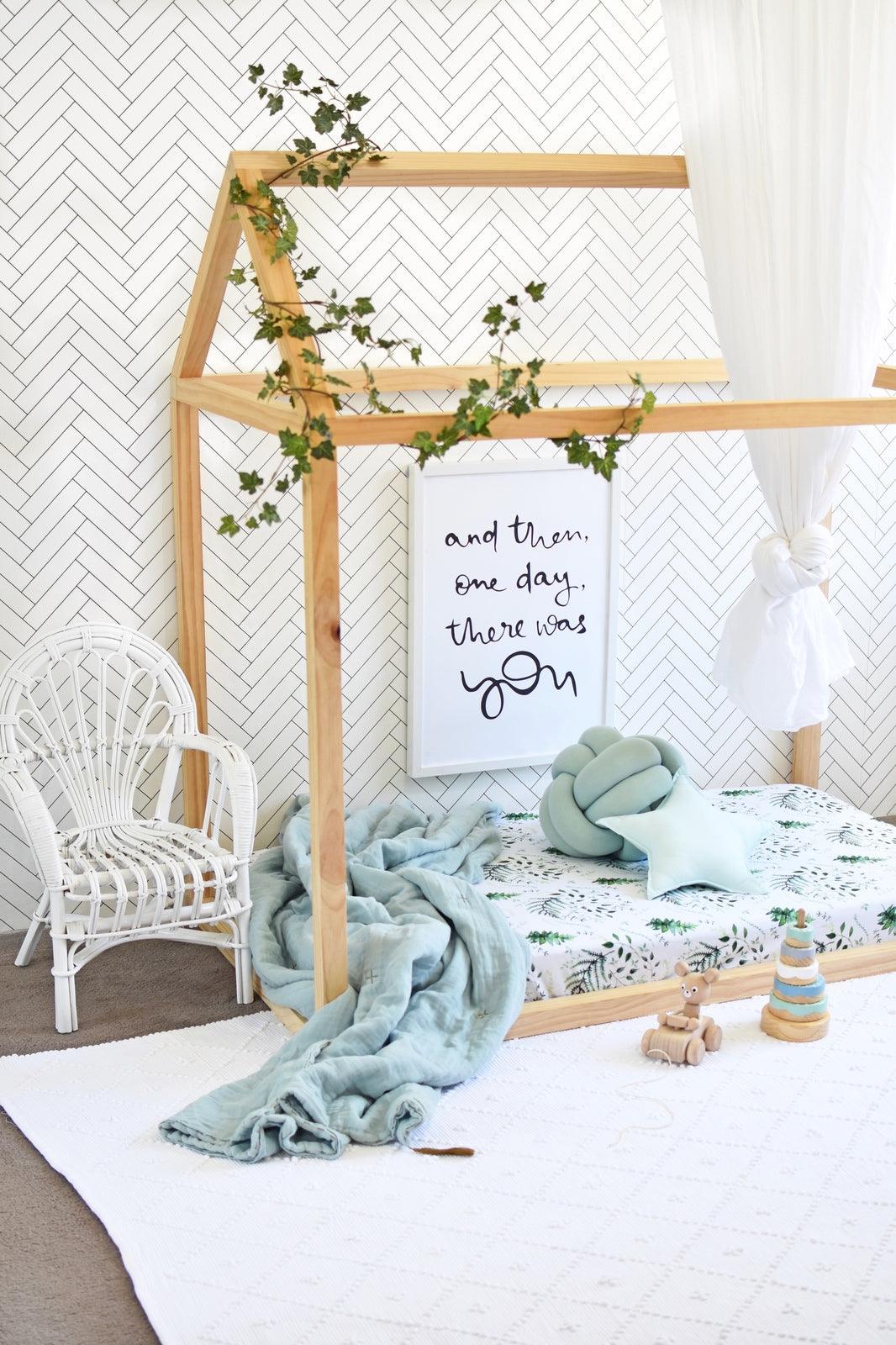 Enchanted - Snuggle Hunny Fitted Cot Sheet - Bedding and Change Pad Covers - Snuggle Hunny Kids