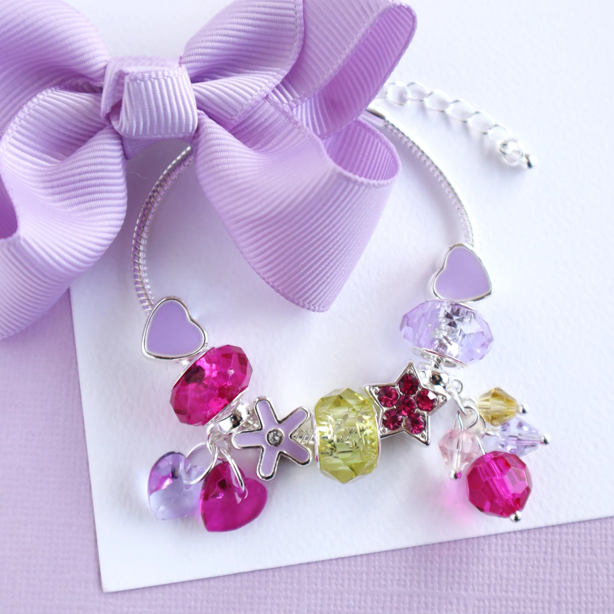 Lauren Hinkley Love and Sparkle Charm Bracelet