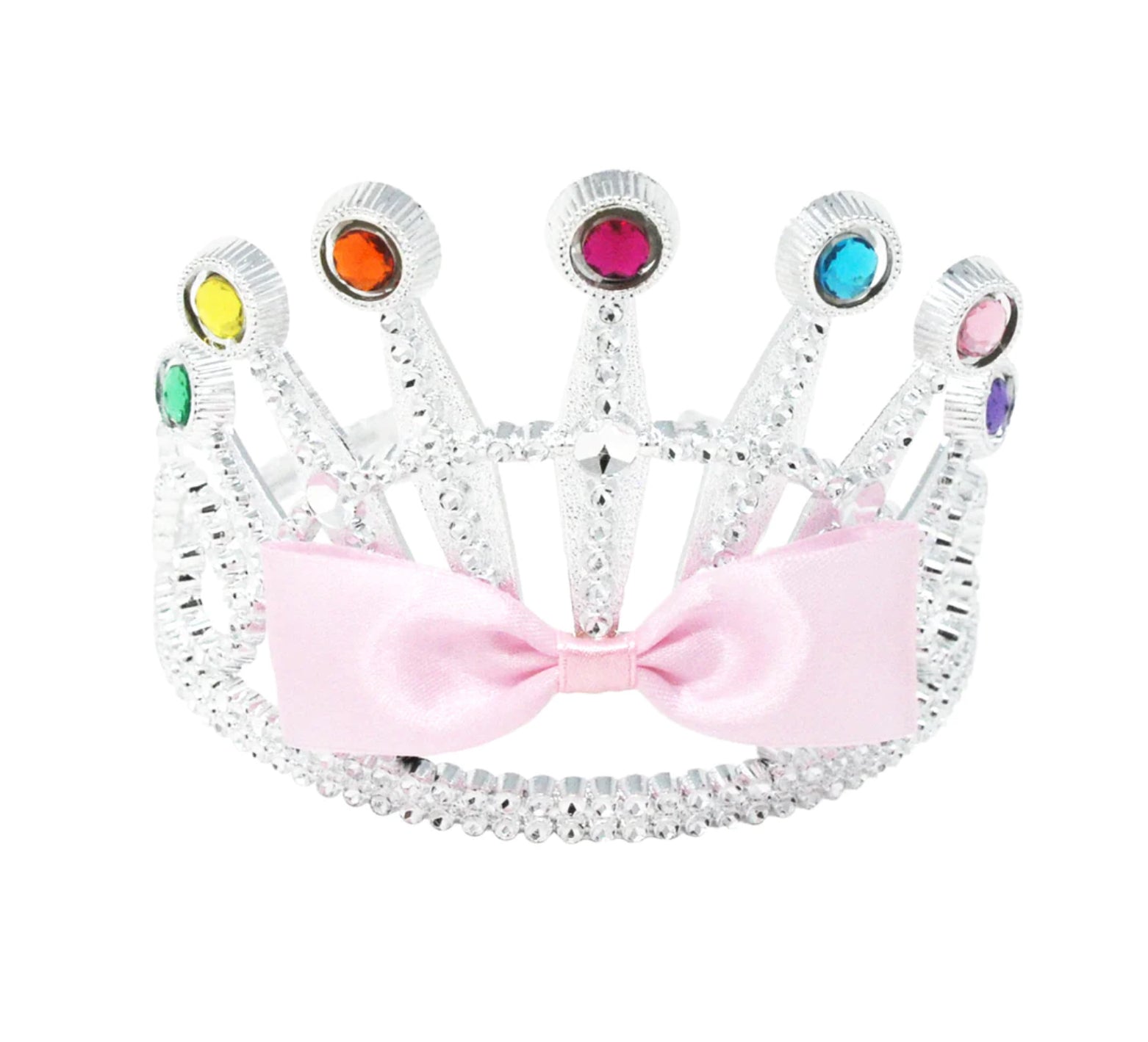 Pink Poppy Ballerina Crown Pink Bow