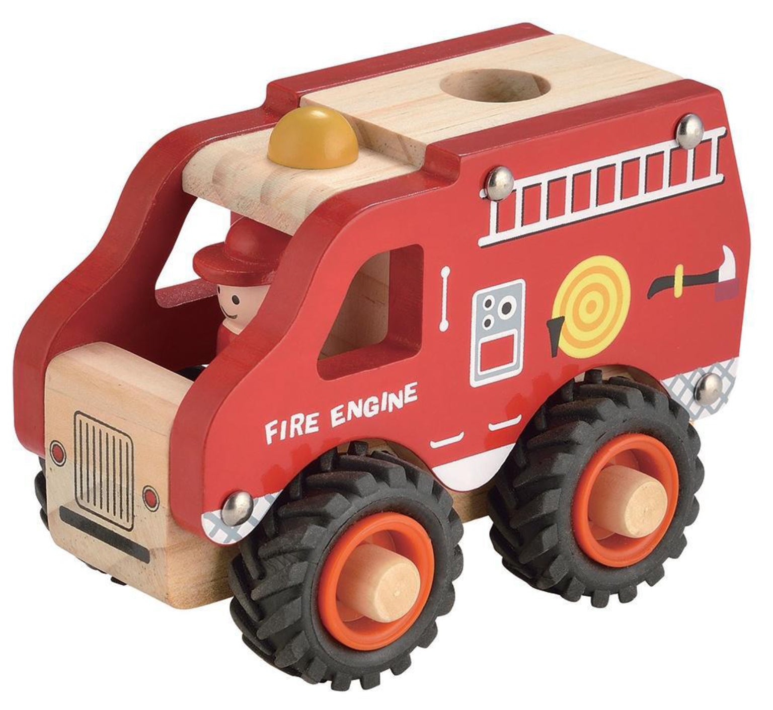 Toyslink Wooden Fire Engine