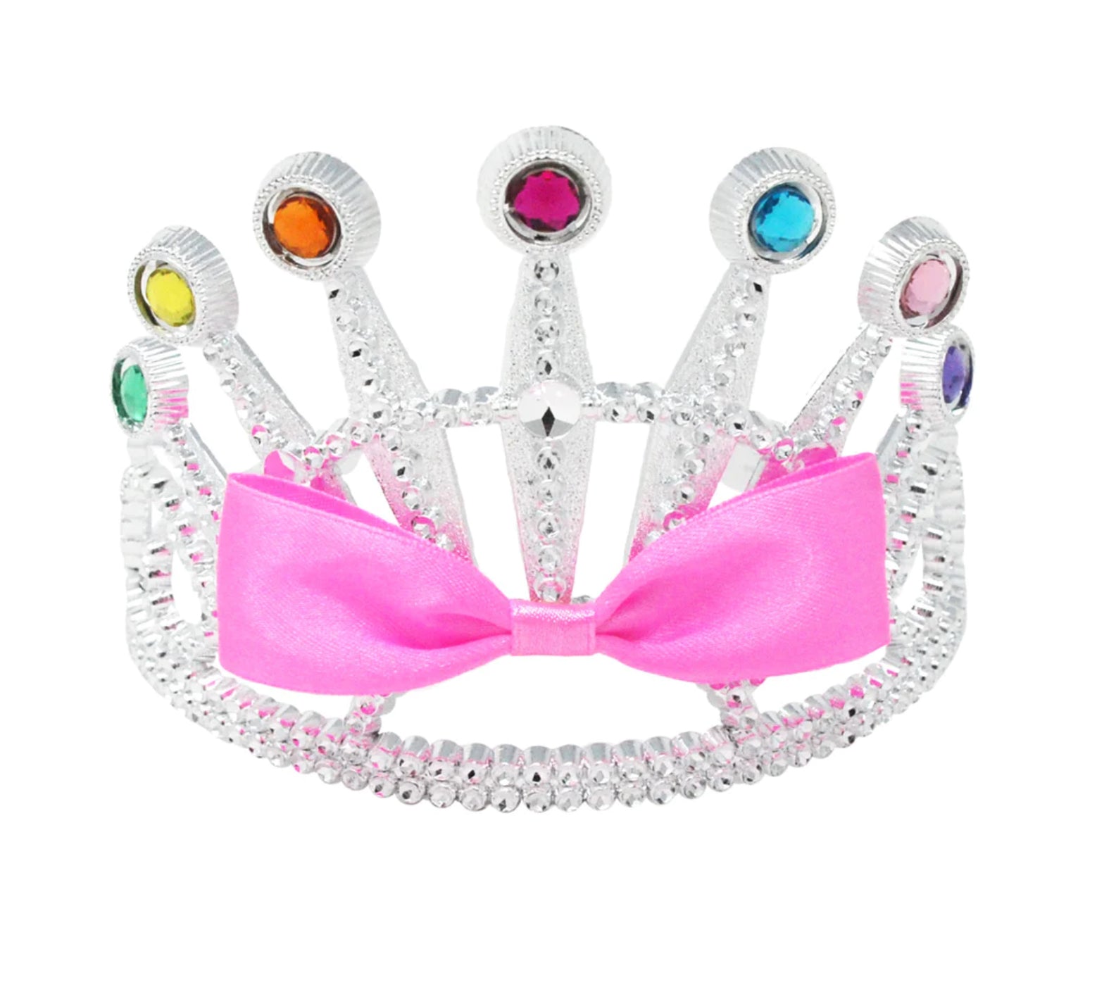 Pink Poppy Ballerina Crown Pink Bow