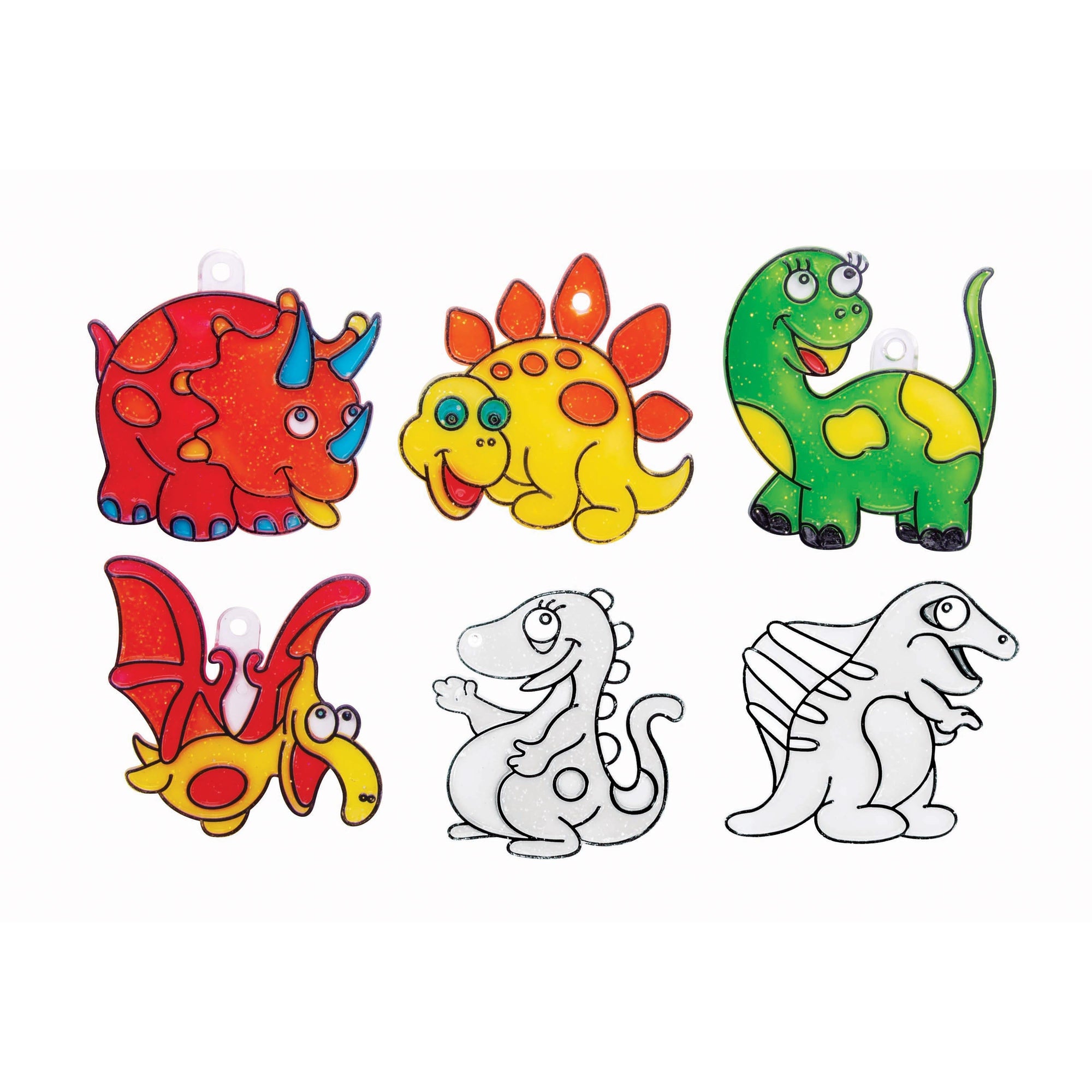 Make Your Own Suncatcher Kit - Dinosaur - dinosaur - Independence studios