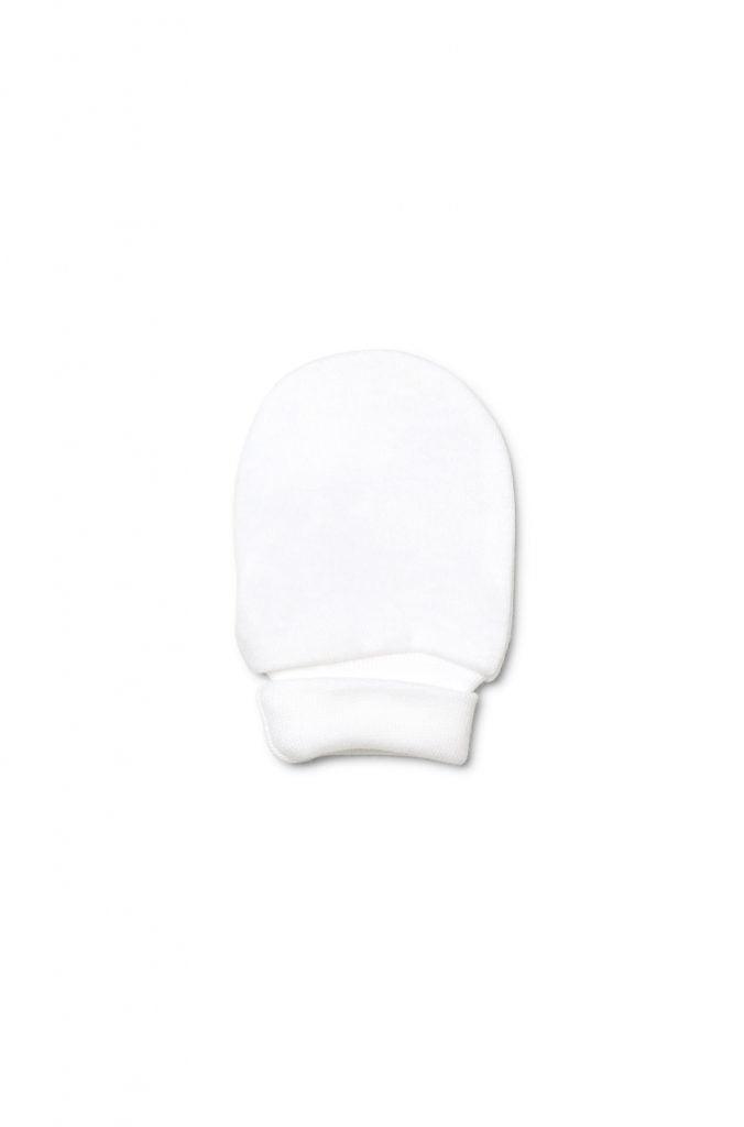 Marquise Newborn Mittens 2 pack - White - Baby - marquise