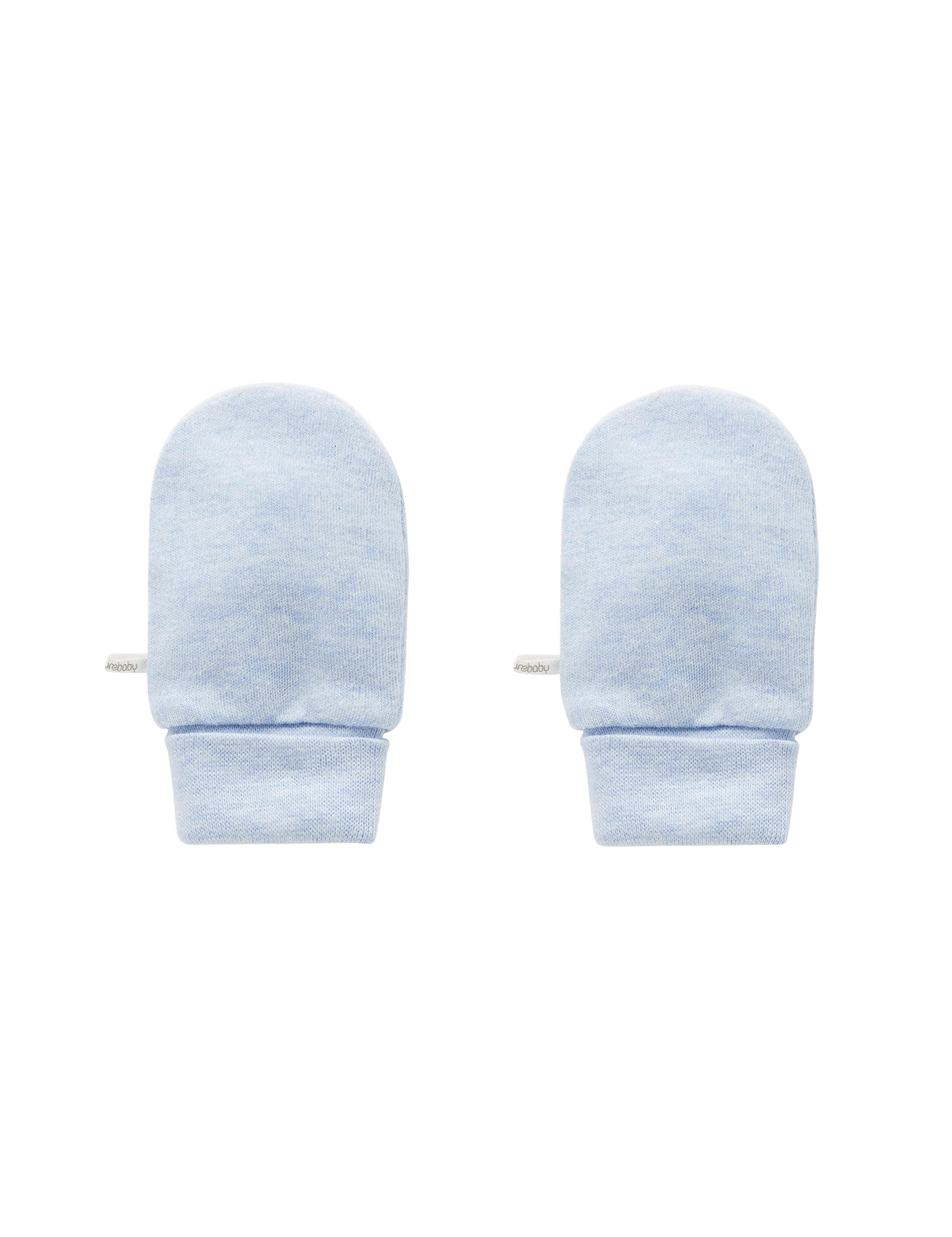 Purebaby Mittens - Blue - Baby - Purebaby