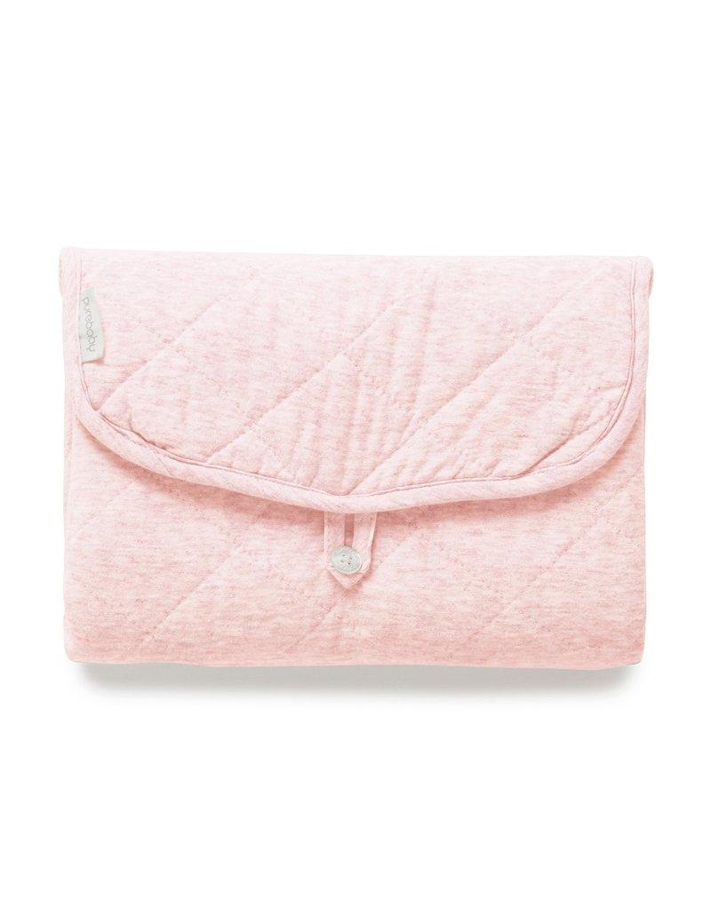 Purebaby Quilted Change Mat - Pink - Bedding and Change Pad Covers - Purebaby