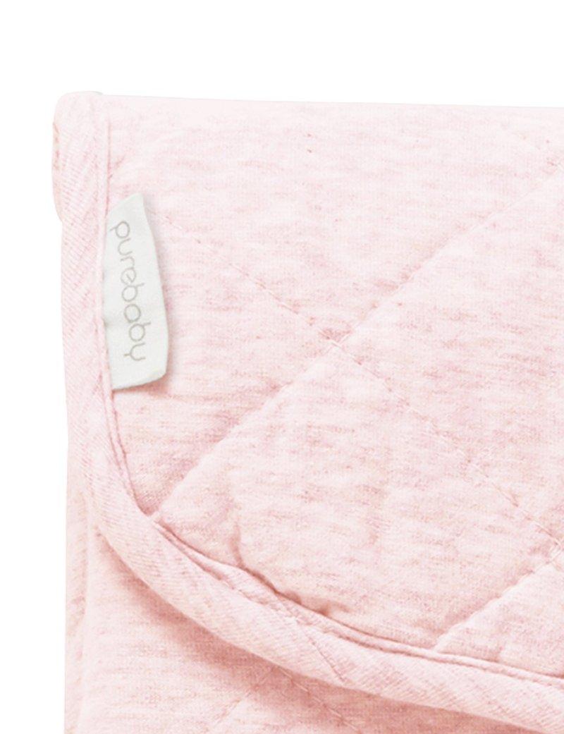 Purebaby Quilted Change Mat - Pink - Bedding and Change Pad Covers - Purebaby