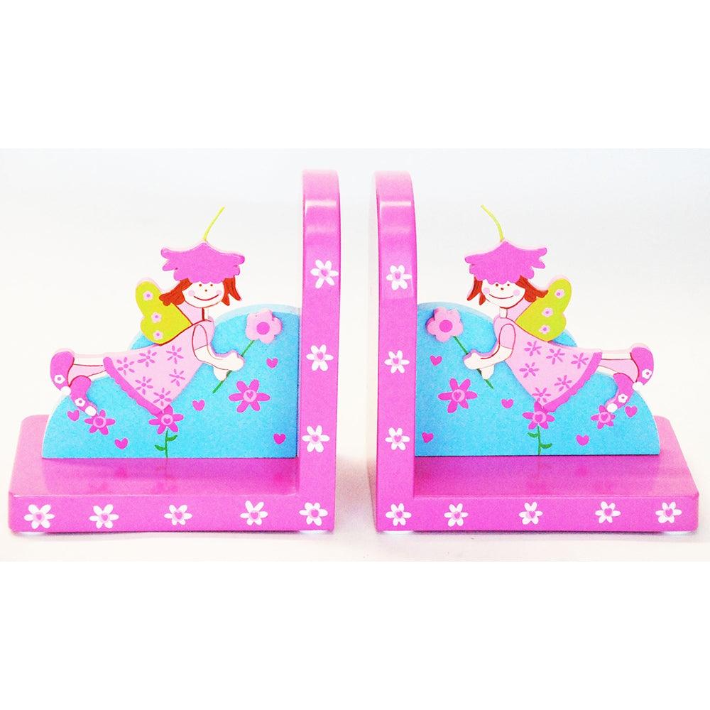 Wooden Fairy Bookends - Pink - Toys - Toyslink