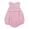 Korango Hand Smocked Frill Sunsuit - Pink