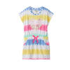 Hatley Sunset Tie Dye Pull On Dress - White