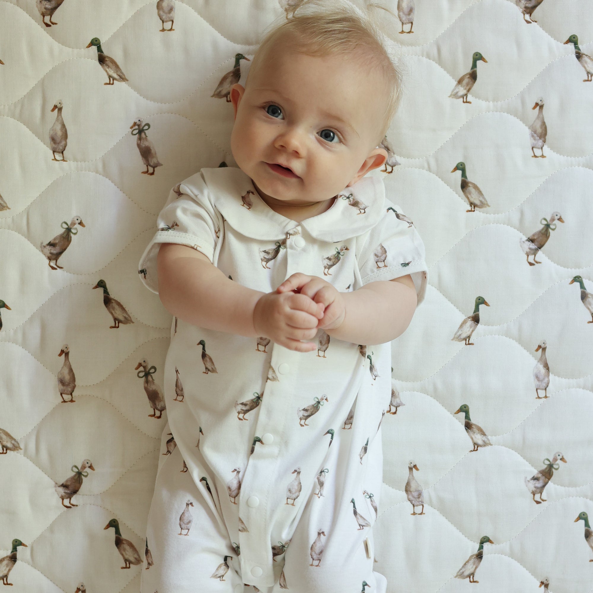Fledge And Thread Romper - Duck