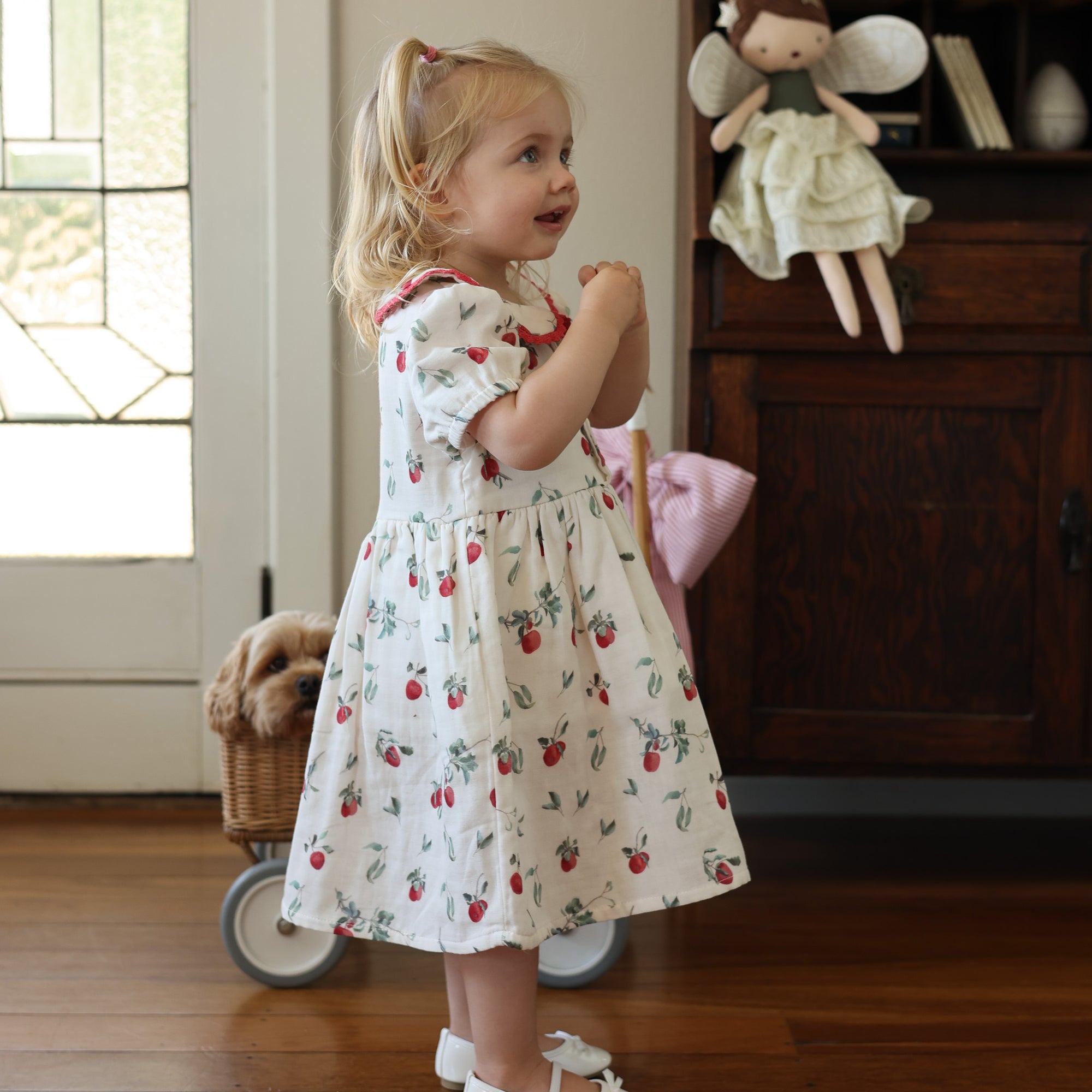 Fledge And Thread Dress - Apple
