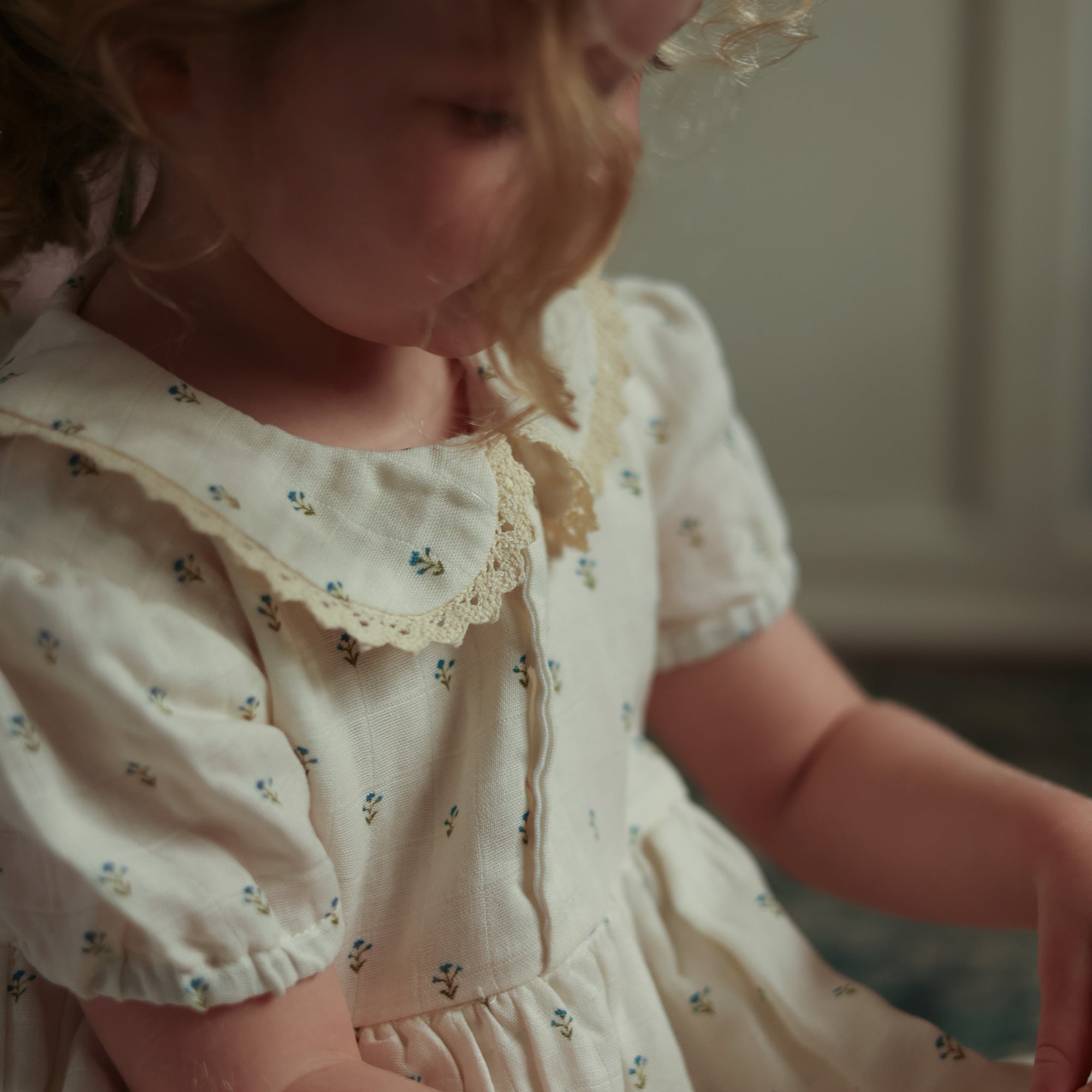 Fledge And Thread Dress - Blue Floral