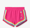 Hatley Fuschia Purple Terry Jogging Shorts