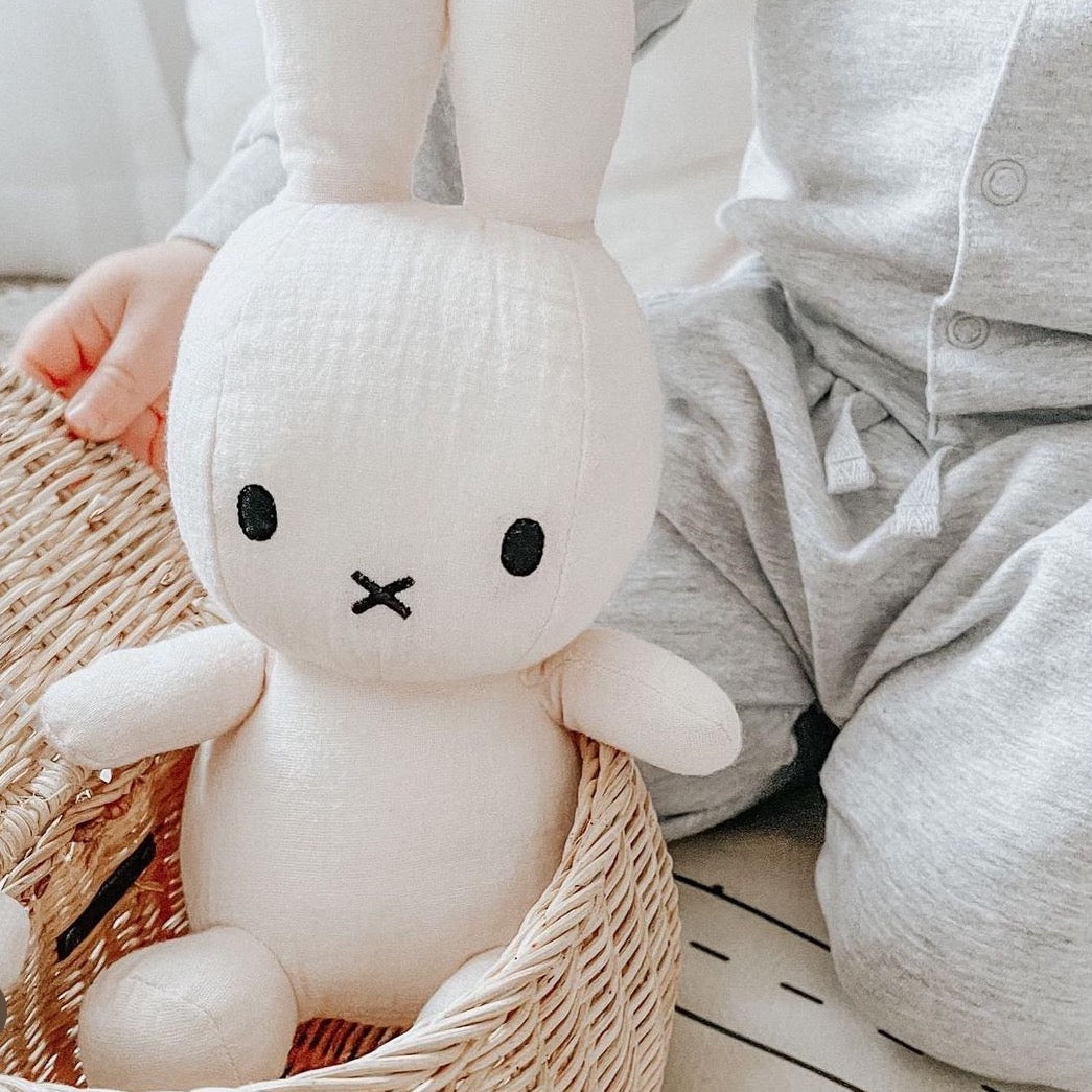 Miffy Sitting Plush - Cream